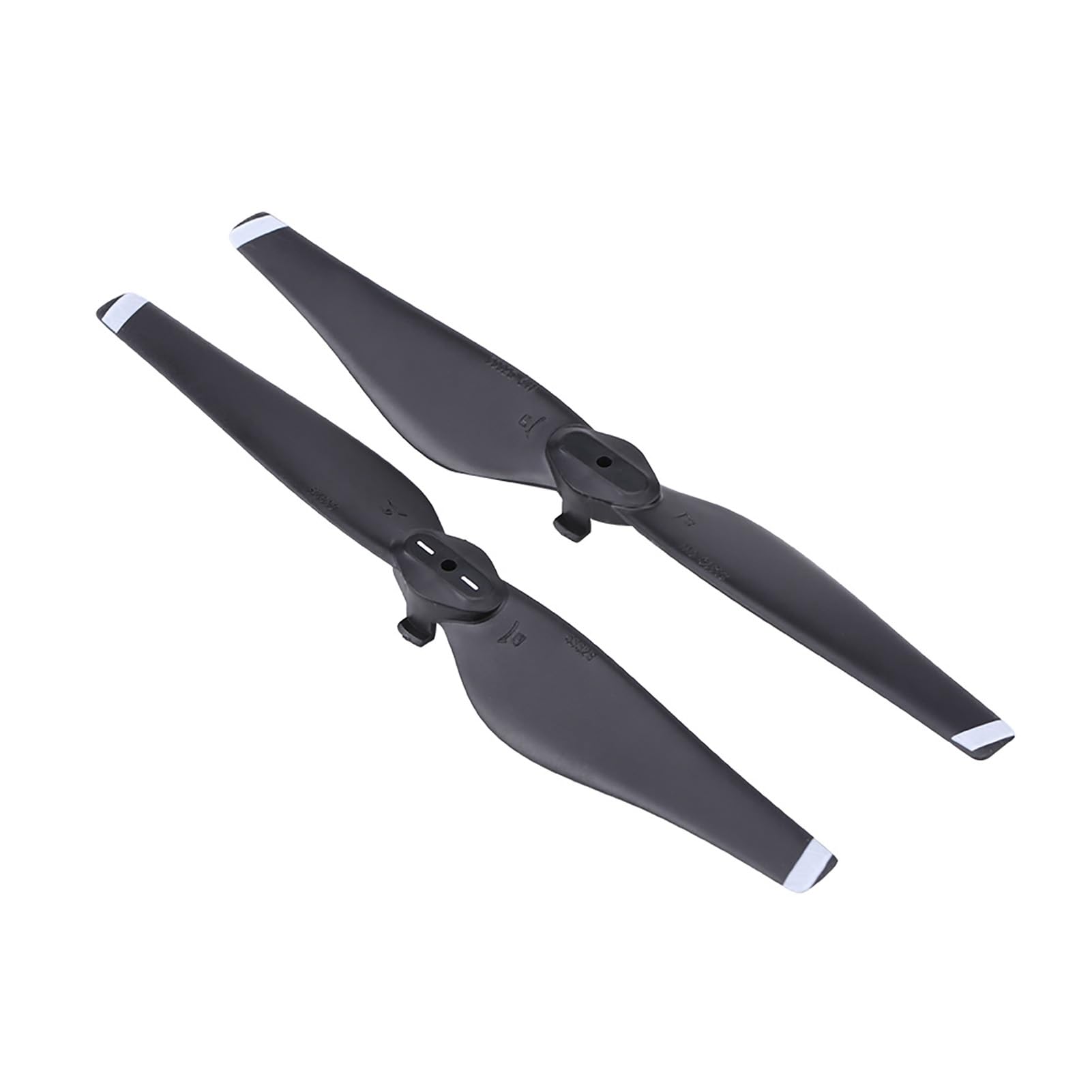 Culnflun 2Colors 2pairs Set CW CCW Schnellveröffentlichung Propellers Quadcopter Blade Mavic Air Drohne tragbares Leichtgewicht (Weiße Kante) von Culnflun