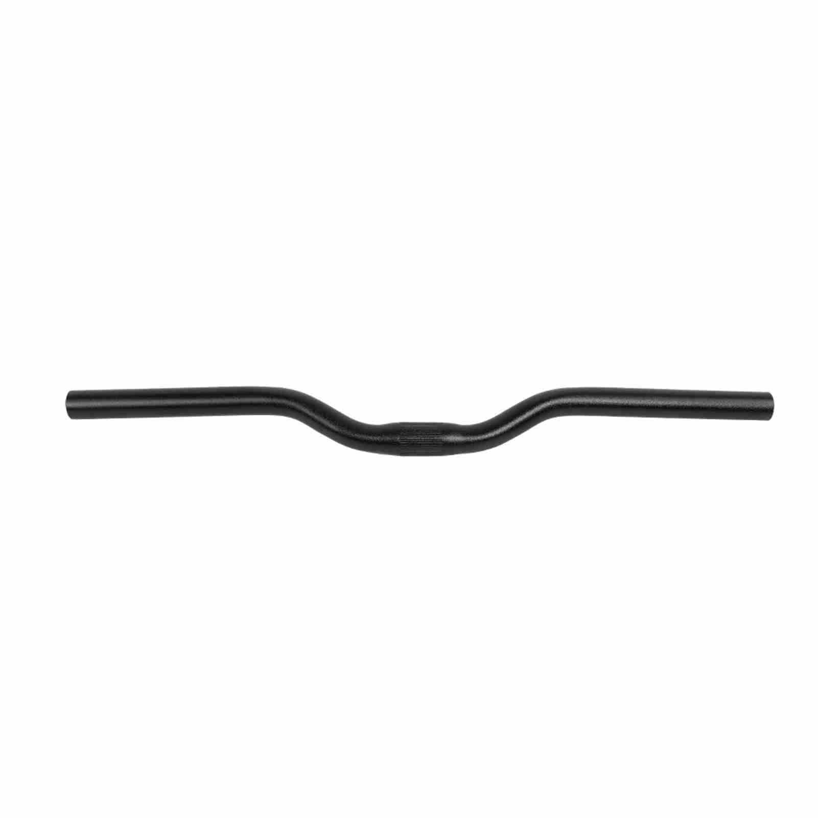 Culnflun Aluminium Fixed Gear Fahrrad Rennrad Lenker Riser Bar 25,4 mm * 520 mm (Schwarz) von Culnflun