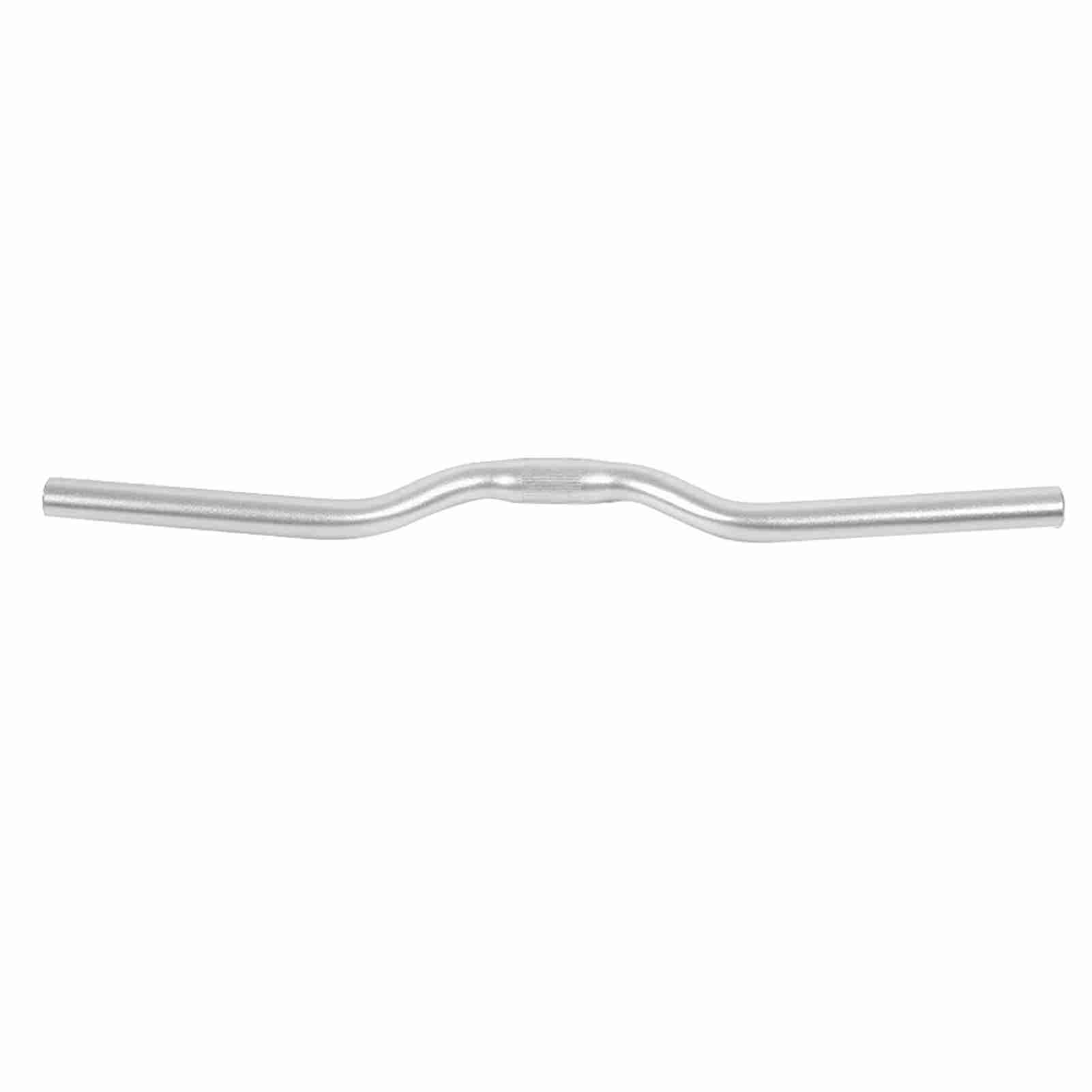 Culnflun Aluminium Fixed Gear Fahrrad Rennrad Lenker Riser Bar 25,4 mm * 520 mm (Silber) von Culnflun