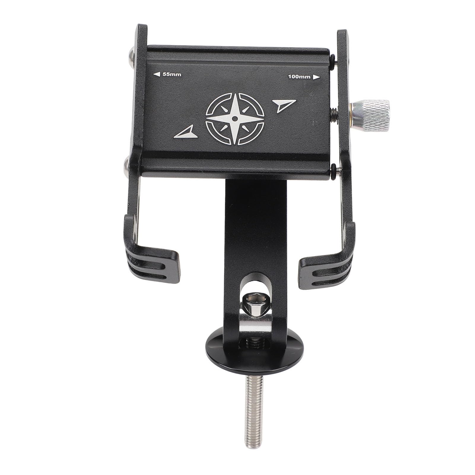 Culnflun Bike Stamm Telefon Mount Aluminium Legierung Rotatable Universal Bike Cycling Telefonhalter für 55 bis 100 mm Handys breite Kompatibilität für Straßenfahrräder und von Culnflun