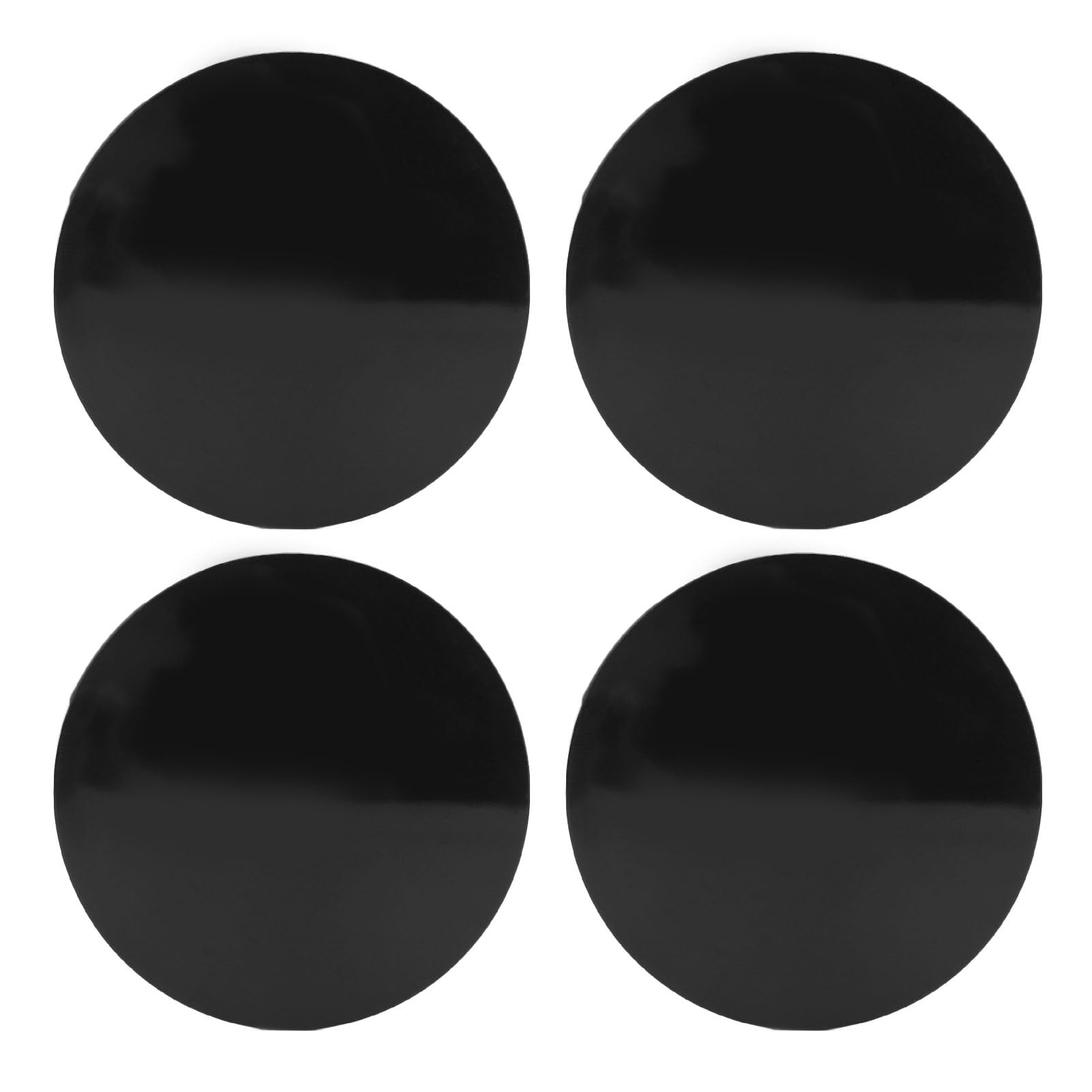 Culnflun Car Wheel Center Hub Caps, 56 mm 4pcs schwarz robust von Culnflun