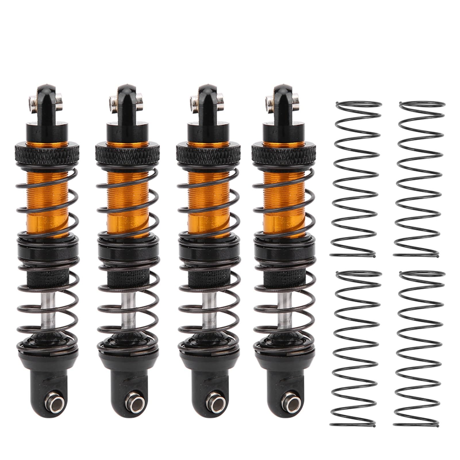 Culnflun RC Car Shock Struts Damper, CC01-4 Axial SCX10 D90 D110 RR10, CNC-gefrästes eloxiertes ferngesteuertes Autozubehör (110mm) von Culnflun