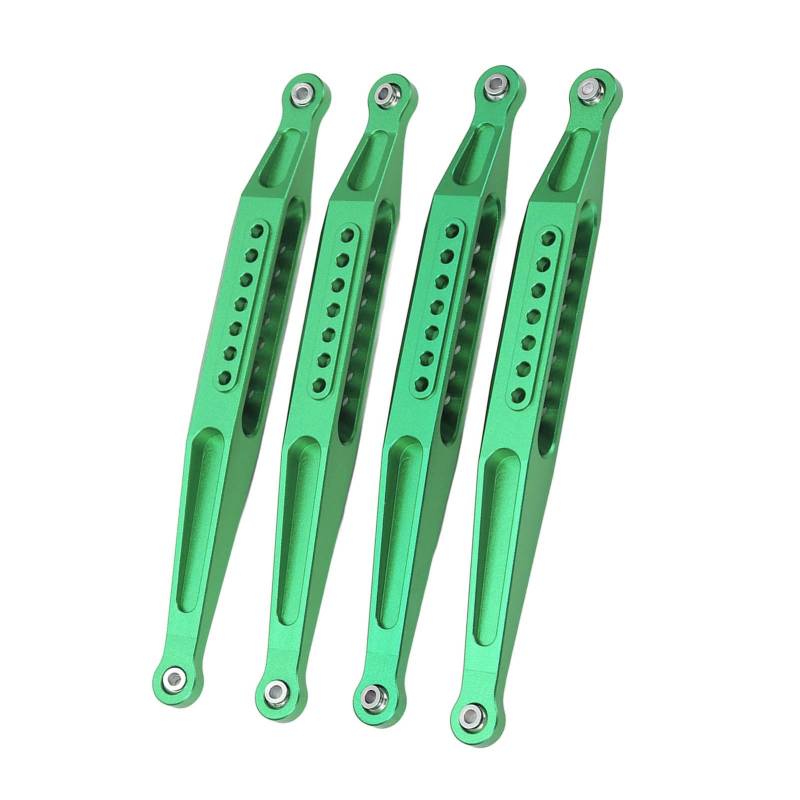 Culnflun RC Lower Suspension Links Aluminiumlegierung Hochfestige Set für LOSI LMT 4WD RC Car (Green) von Culnflun