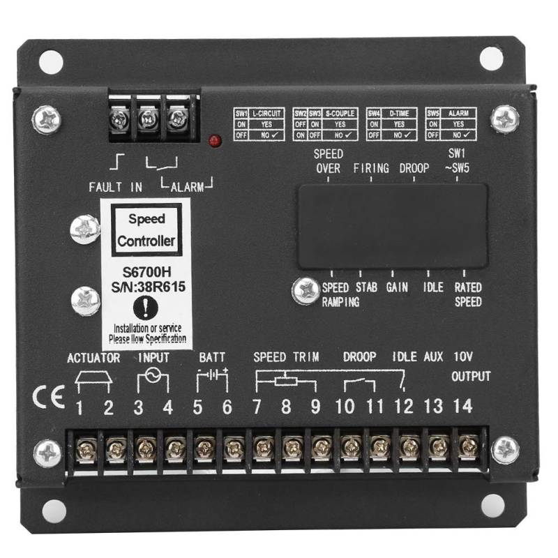 Culnflun S6700H Generator-Geschwindigkeitsregler für Cummins Electronic Control Panel Parts von Culnflun