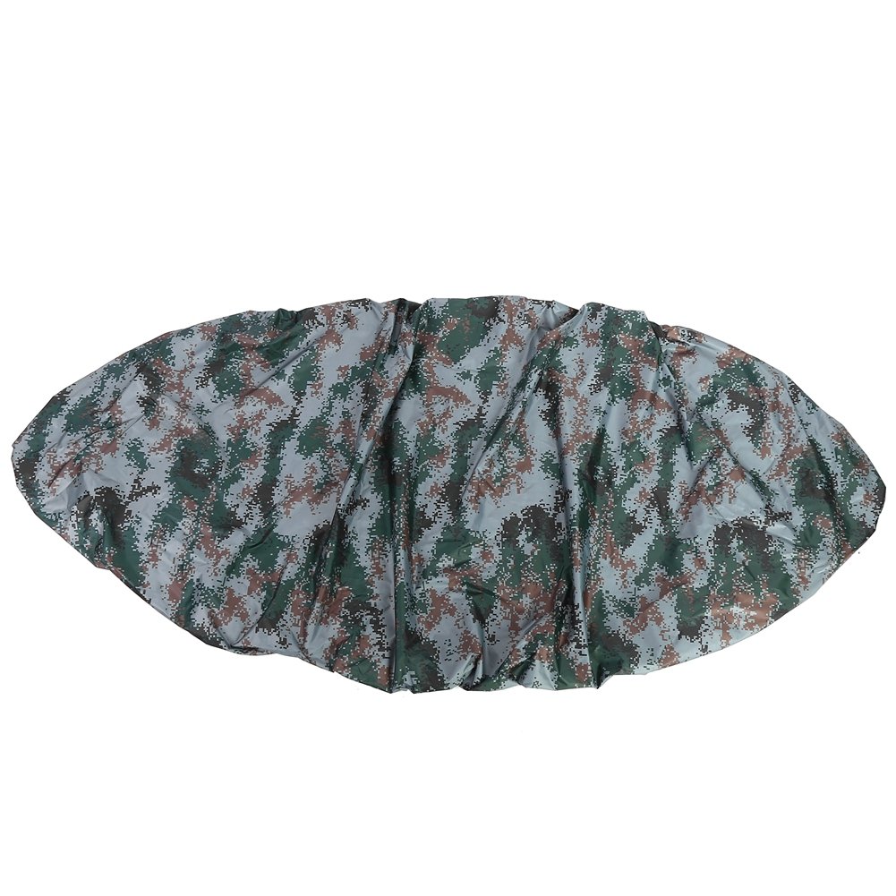 Culnflun Wasserdichter UV-Sonnenschutz, Aufbewahrung, Staubschutz, 4,5 m, für Kajak, Boot, Kanu, Tarngrau, Armeegrün, für Outdoor-Abenteuer (digital Camouflage) von Culnflun