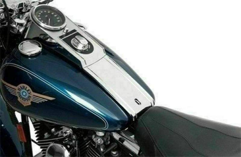 Chrome Lower Dash Panel Harley Davidson 84-99 Softail Cover Verlängert Chrom Armaturenbrett Benzintank von Custom Chrome