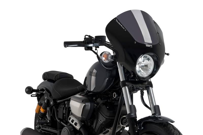 Verkleidungscheibe Modell Dark Night Stark Getönt für Yamaha XV950 14'-20', Yamaha XV950 R 14'-20', Yamaha XV950 Racer 14'-20' von Customacces