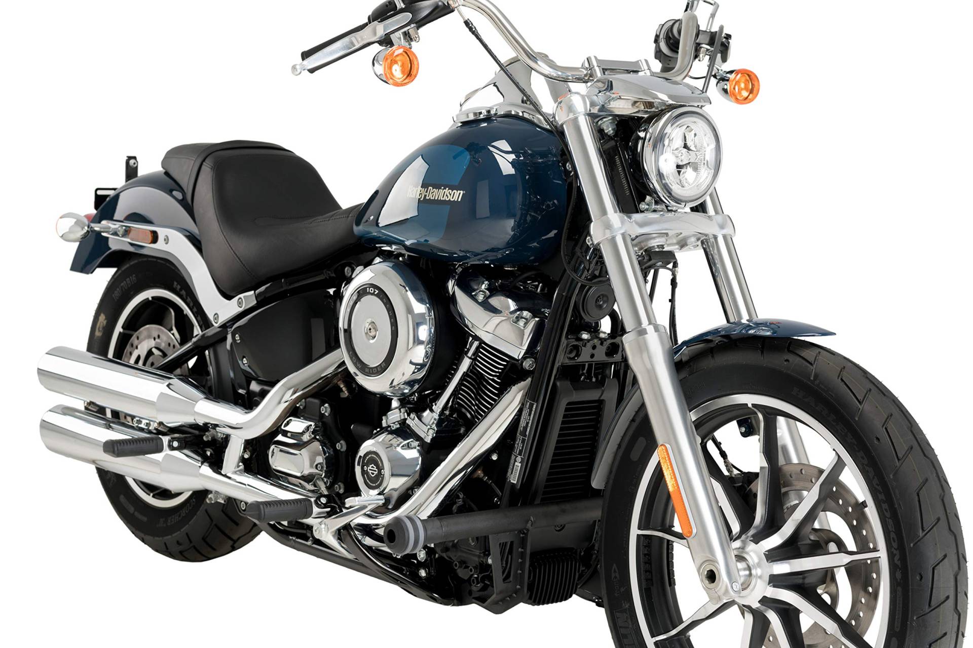 Sturzapds Modell Opie für Harley Davidson Softail Low Rider FXLR 18'-20', Softail Street Bob FXBB 18'-24', Softail Low Rider S FXLRS 20'-24' von Customacces