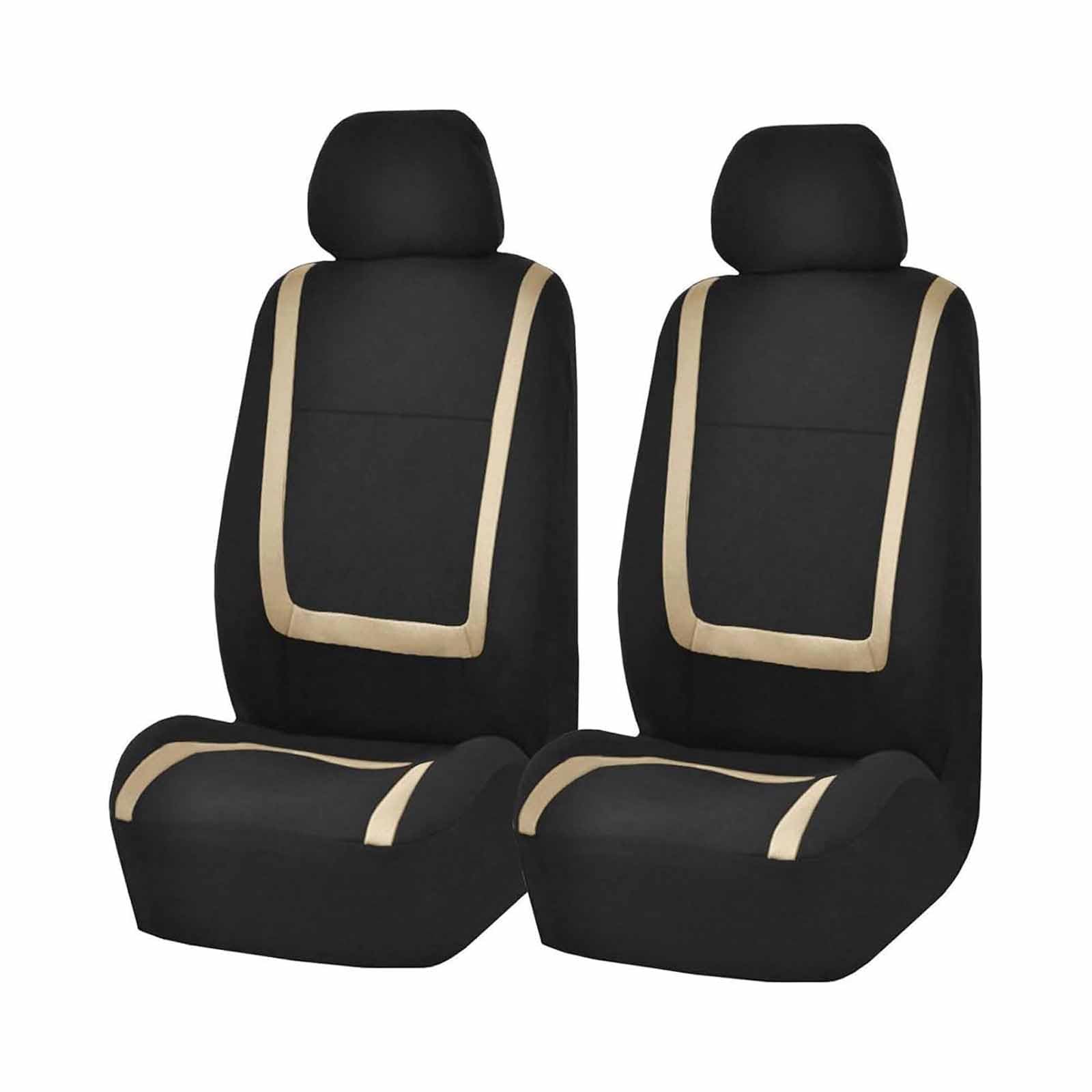 CutuLi Auto Sitzbezüge Set FüR Opel Insignia 2010-2022, Sitzbezüge Sitzschoner sitzbezüge Set Vordersitze und Rückbank Innenraum Zubehör, E/Black Gold von CutuLi