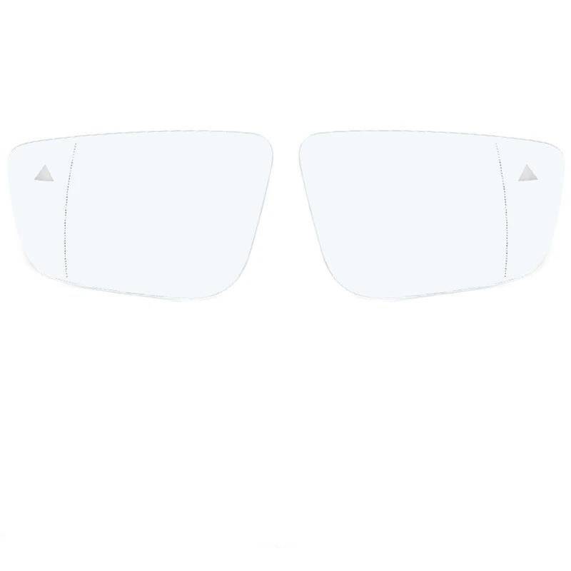 Außenspiegel Glas Für 345678 Serie Mit Elektrische Heizung Und Wire Assist Rückspiegel Objektiv Spiegelglas Ersatz(1Pair) von Cvgffs