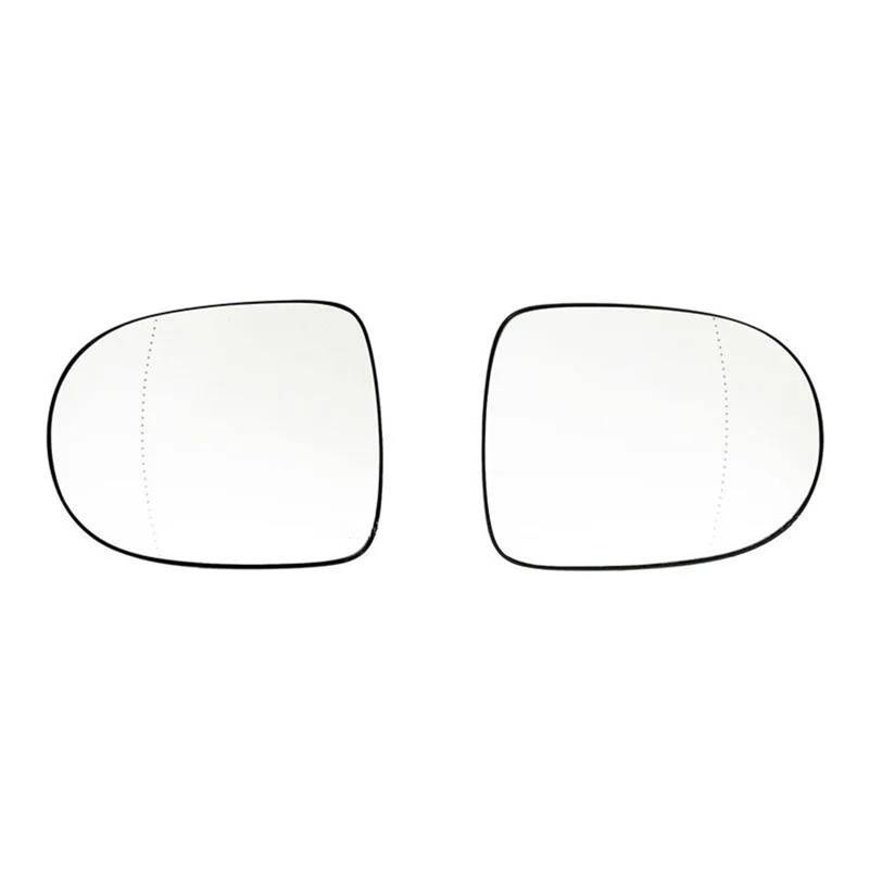 Außenspiegel Glas Für Clio 3 Für Twingo 2009-2014 Beheiztes Rückspiegelglas 7701069522 Spiegelglas Ersatz(2pcs Left and Right) von Cvgffs