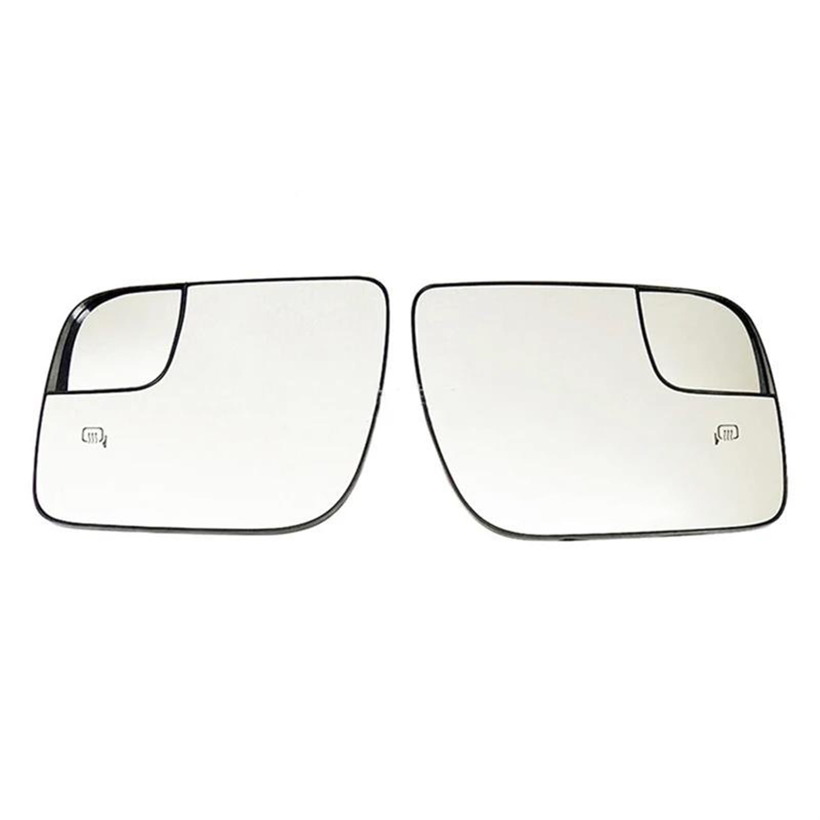 Außenspiegel Glas Für Ford Für Explorer 11-19 Modelle Mit Rückfahrkamera Links Rechts Tür Seite Beheizte Flügel Spiegel Glas Rückspiegel Platte Spiegelglas Ersatz(2Pcs Left and Right) von Cvgffs