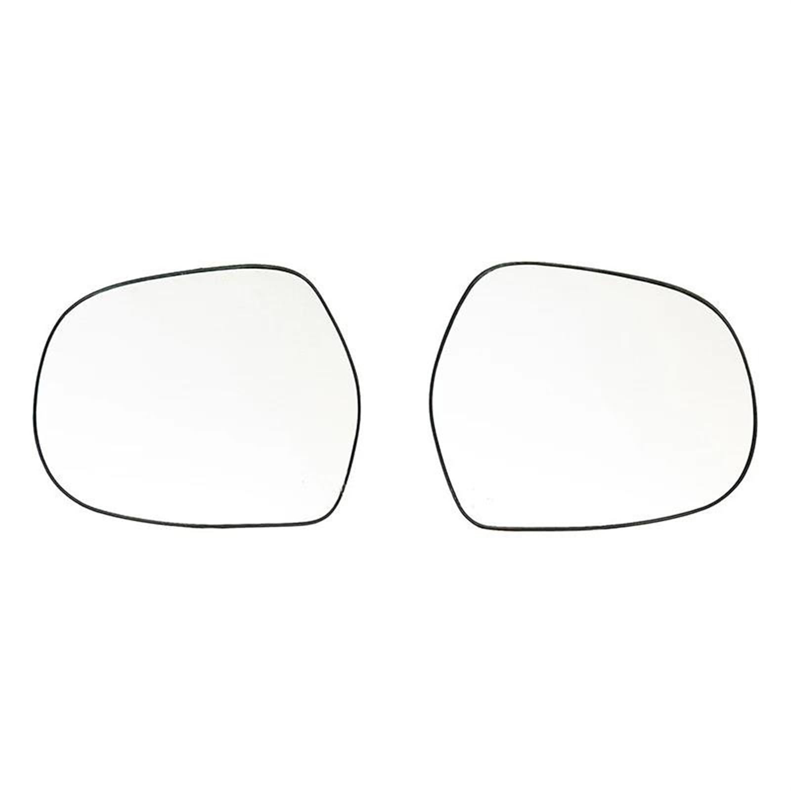 Außenspiegel Glas Für Toyota Für Land Für Cruiser Für Prado LC120 2002-2018 Auto Außentür Rückspiegel Objektiv Gläser Spiegelglas Ersatz(Heat A Pair) von Cvgffs