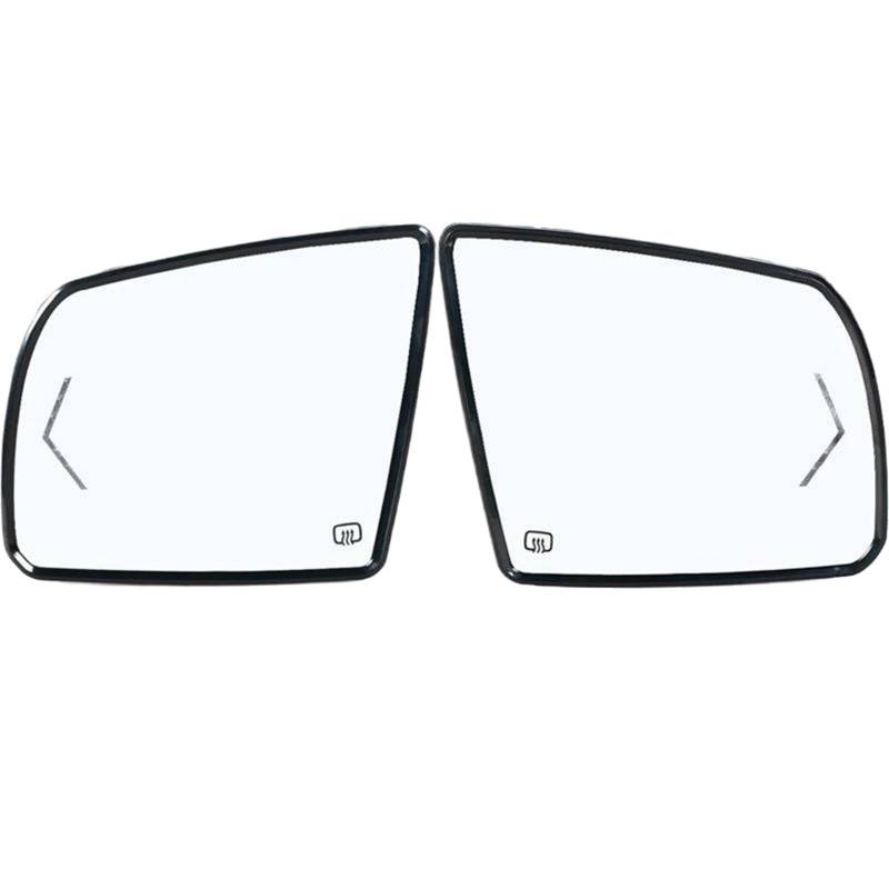 Außenspiegel Glas Für Toyota Für Tundra Für Sequoia 2007-2020 Auto Seite Rückspiegel Objektiv Glas Spiegel Mit Heizung Spiegelglas Ersatz(Left and Right) von Cvgffs