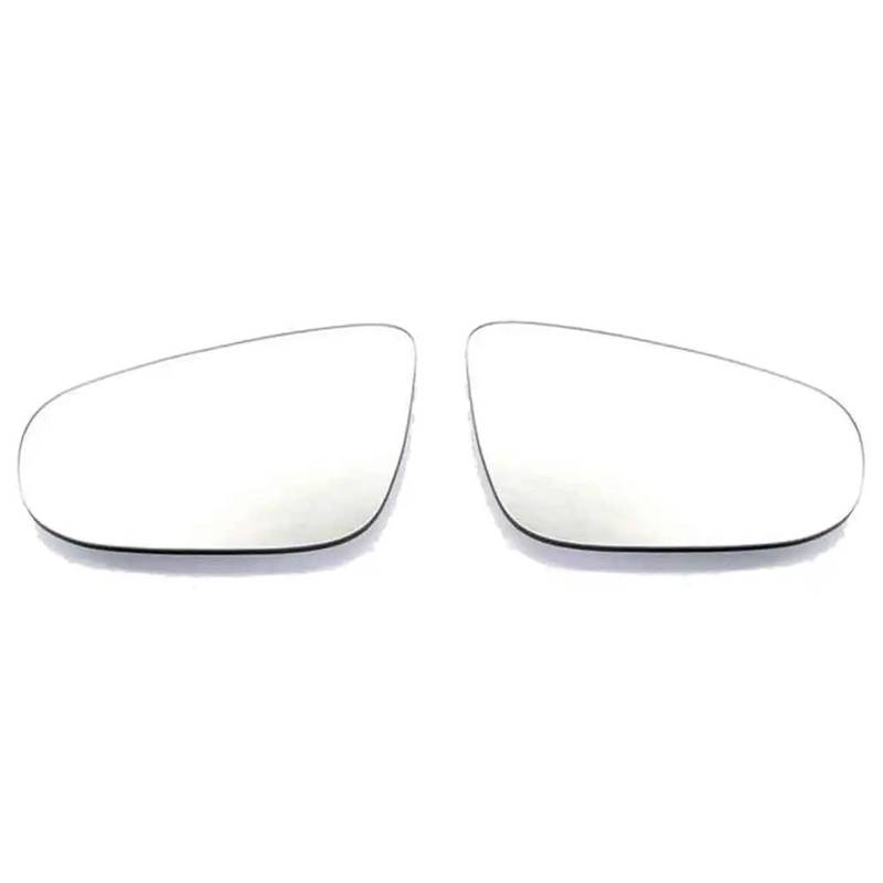 Außenspiegel Glas Für VW Für Golf 6 MK6 2009-2013 Auto Seite Spiegel Glas Rückspiegel Objektiv Spiegelglas Ersatz(A Pair) von Cvgffs