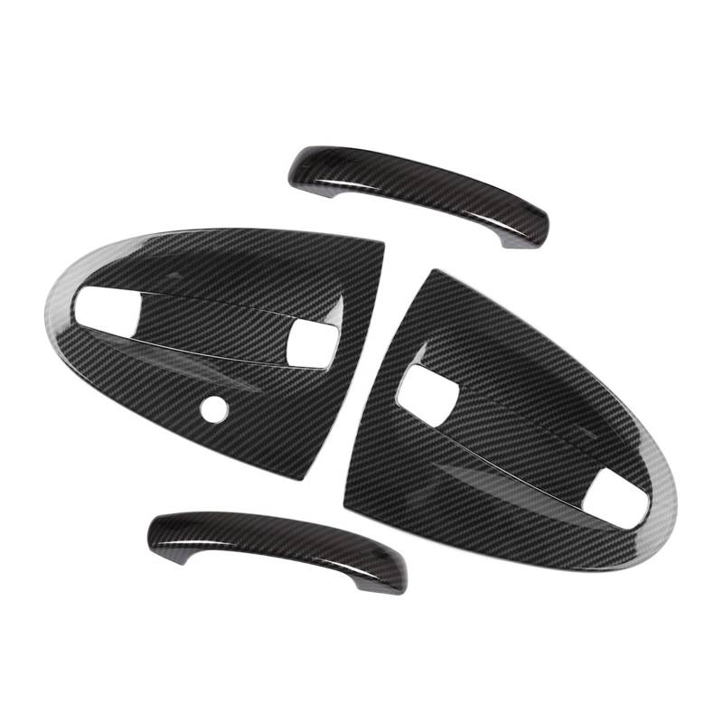 Auto Außentürgriff Kappen Für Smart Für Fortwo 451 2009 2010 2011 2012 2013 2014 2015 Carbon Fiber Style ABS Auto Außentürgriffabdeckung Verkleidung 1 Satz Autotürgriff von Cvgffs