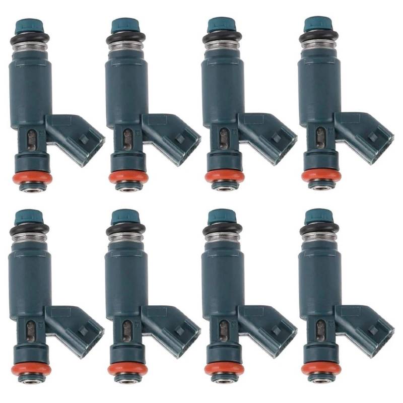 Auto Einspritzdüse Für Jaguar Für XJR Für XKR Für S-Typ Für XF Für Super V8 4,2 L 8Pcs Kraftstoff Injektoren Düse 4650544, AJ811177 Kraftstoffeinspritzdüse von Cvgffs