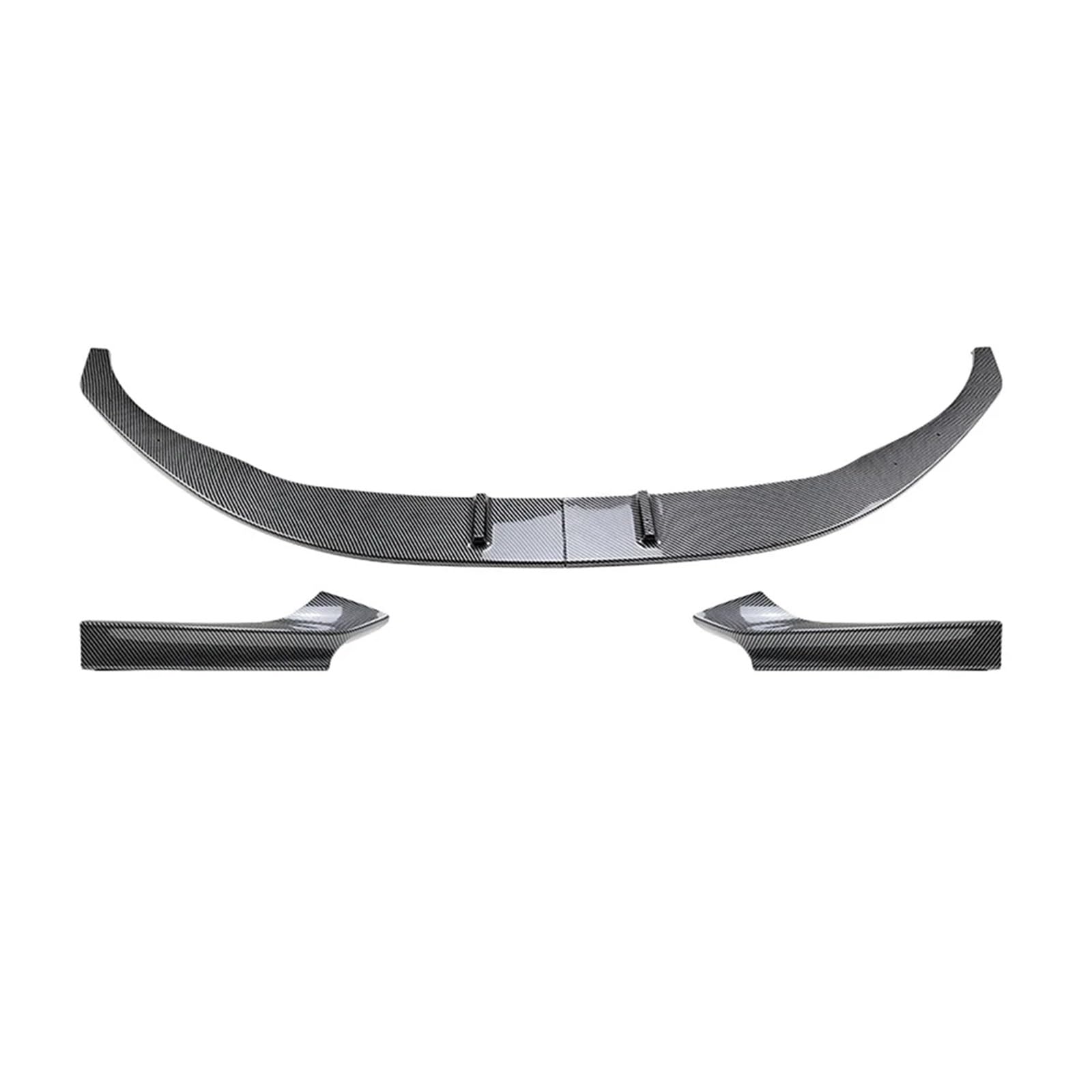 Auto Frontlippe Spoiler Für 2 Serie Für F22 Für F23 Für M Für Sport 2015-2019 Auto Front Stoßstange Splitter Lip Diffusor Kits Spoiler Front Spoiler Lippe(Carbon Fiber Look) von Cvgffs