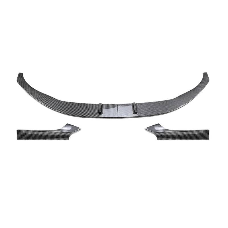 Auto Frontlippe Spoiler Für 2 Serie Für F22 Für F23 Für M Für Sport 2015-2019 Auto Front Stoßstange Splitter Lip Diffusor Kits Spoiler Front Spoiler Lippe(Carbon Fiber Look) von Cvgffs