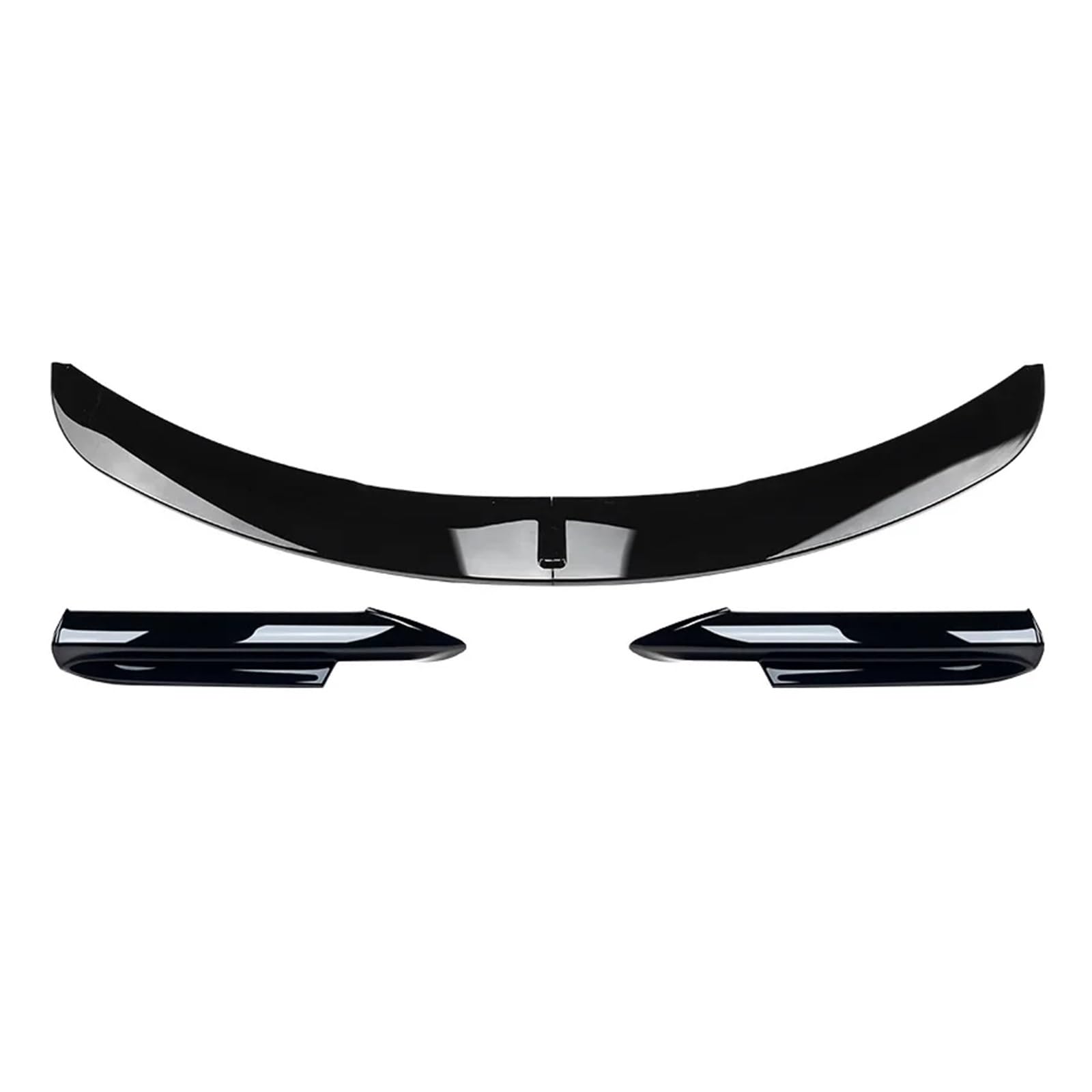 Auto Frontlippe Spoiler Für 3 Serie 2005-2008 Für E90 Für E91 Für M-Tech Für Limousine Für 4 Tür Für 320i Für 330i Auto Vorderen Stoßfänger Lippe Front Spoiler Lippe(Gloss Black A B) von Cvgffs