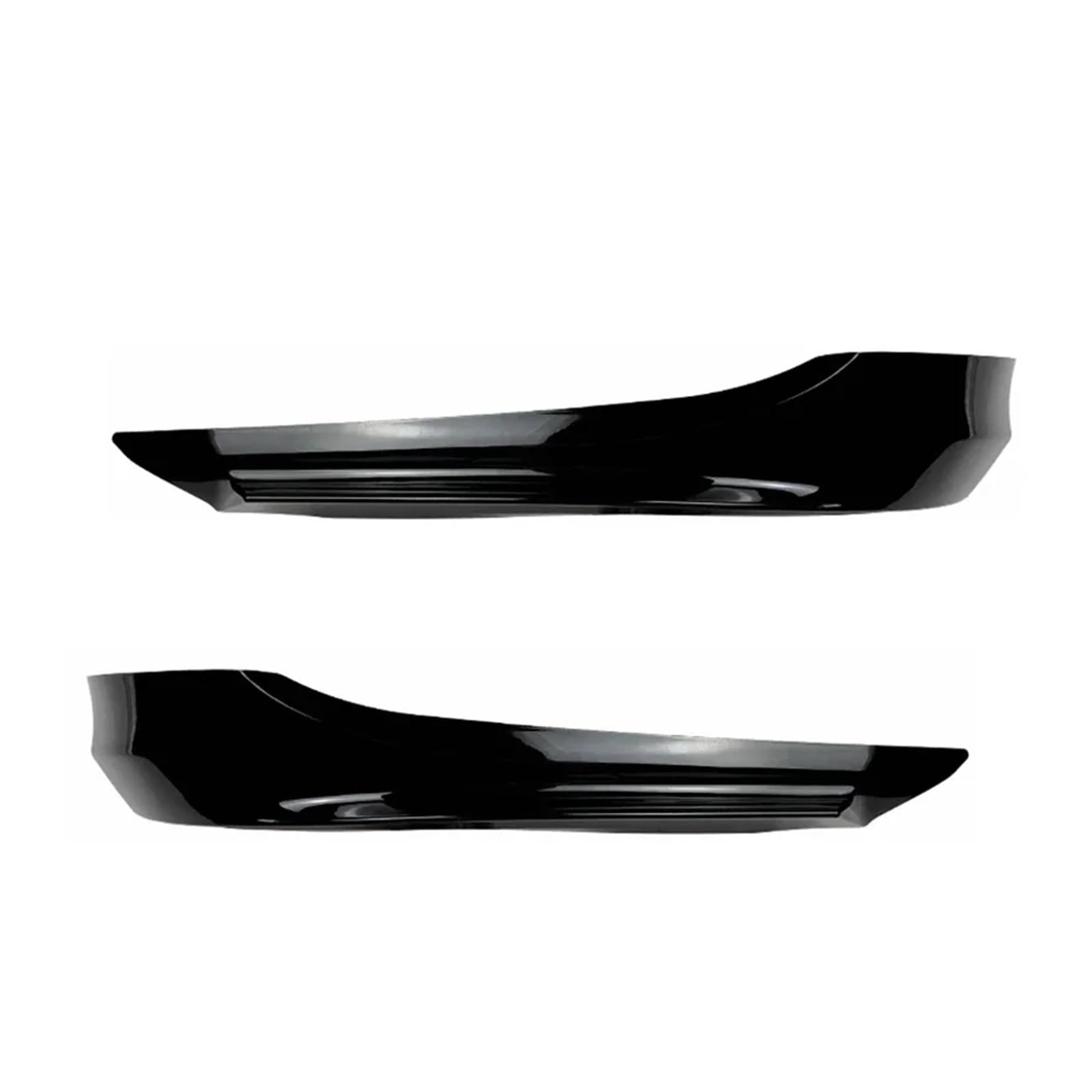 Auto Frontlippe Spoiler Für 3 Serie Für 325i 330i Für E90 E91 Für LCI 2007-2012 Auto Front Lip Spoiler Canard Lip Diffusor Körper Kit Front Spoiler Lippe(Gloss Black) von Cvgffs