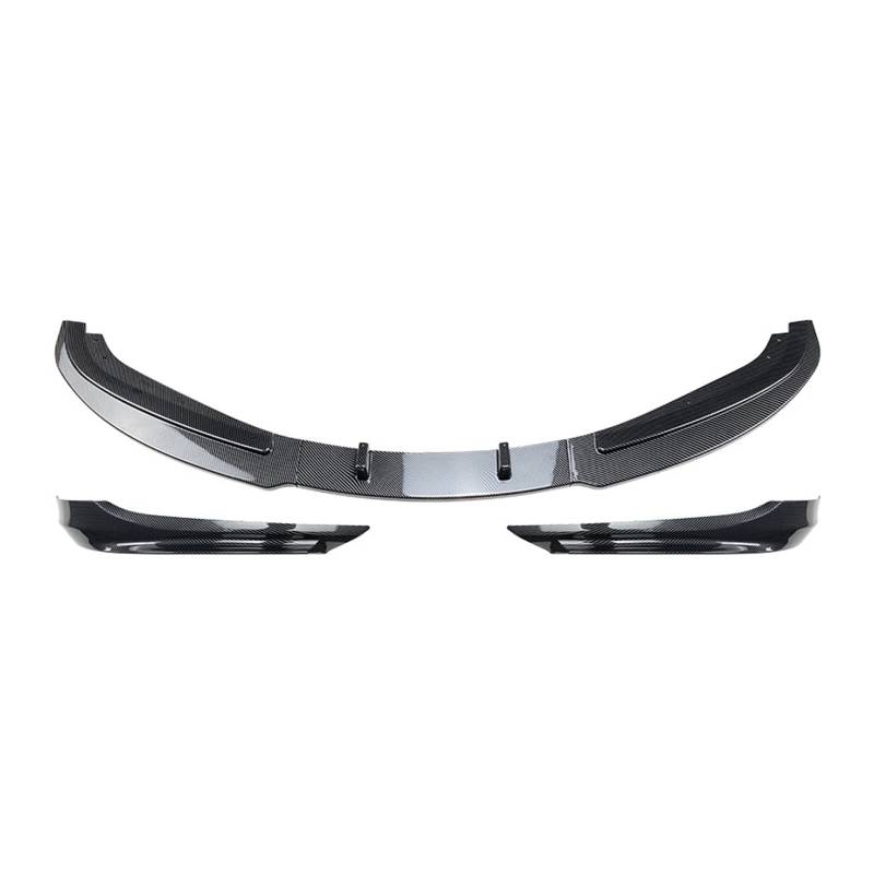 Auto Frontlippe Spoiler Für 3 Serie Für E90 Für E91 Für LCI Für 320i 2009-2012 Auto Front Lip Splitter Diffusor Body Kits Spoiler Front Spoiler Lippe(Carbon Look Set) von Cvgffs