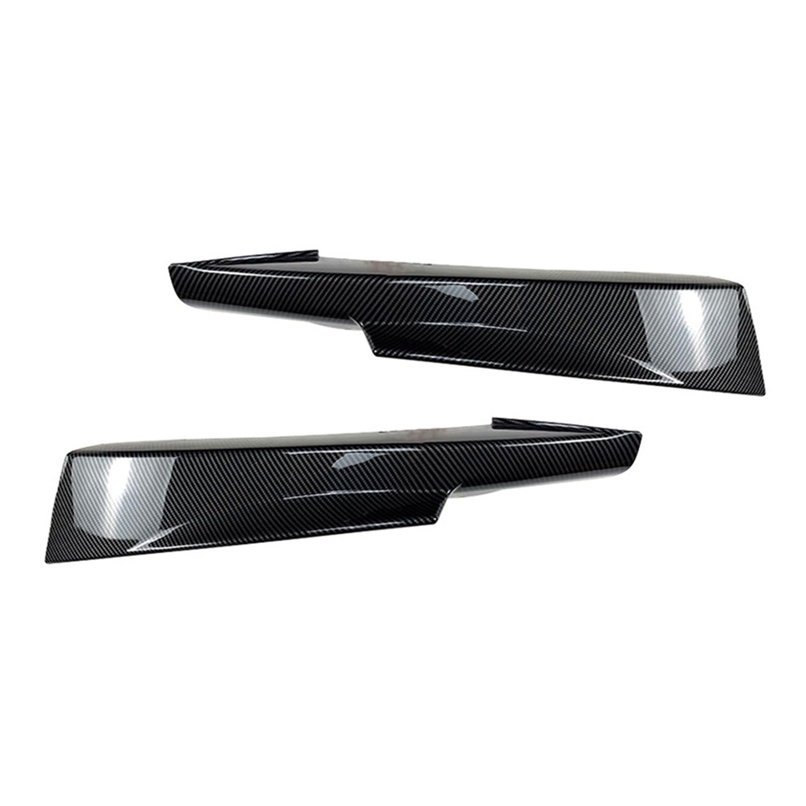 Auto Frontlippe Spoiler Für 3 Serie Für E90 Für E91 Für LCI Für M Für Sport 2009-2012 Auto Front Lip Splitter Diffusor Body Kits Spoiler Front Spoiler Lippe(Carbon Look Splitter) von Cvgffs