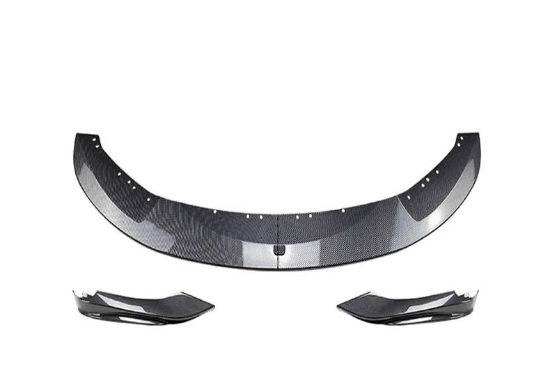 Auto Frontlippe Spoiler Für 4 Serie Für F32 F33 F36 Für 420i 430i 420d Für M440i 2014-2020 Front Lip Spoiler Diffusor Körper Kit Front Spoiler Lippe(Carbon Fiber Look) von Cvgffs