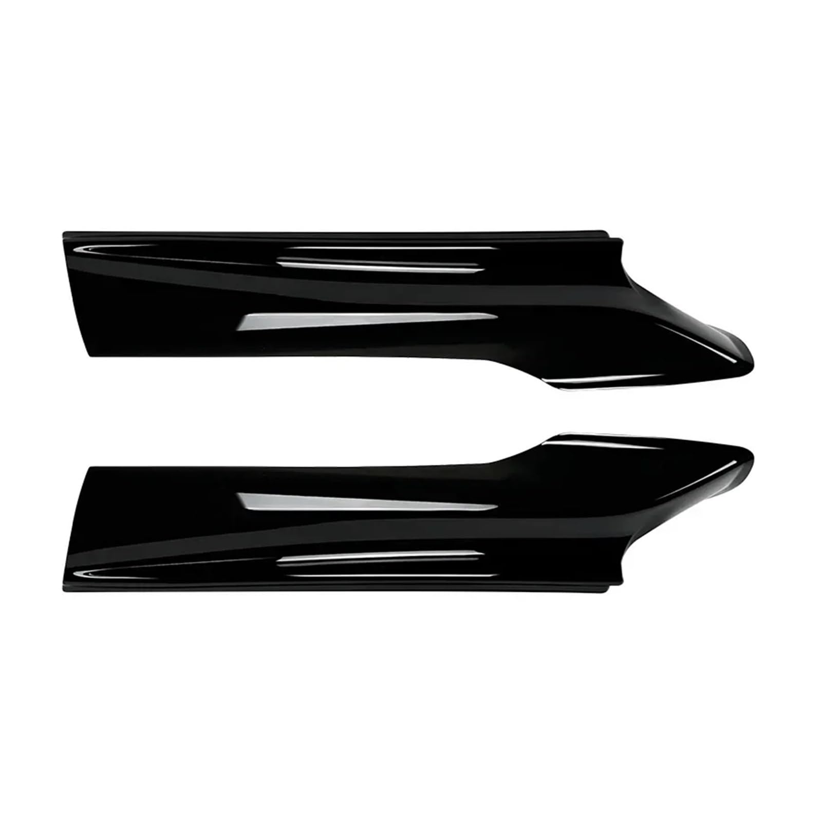 Auto Frontlippe Spoiler Für 5 Serie Für F10 Für F11 Für M-Sport Für 535i 528i Für M550d 2010-2016 Auto Front Lip Diffusor Body Kit Spoiler Front Spoiler Lippe(Gloss Black) von Cvgffs