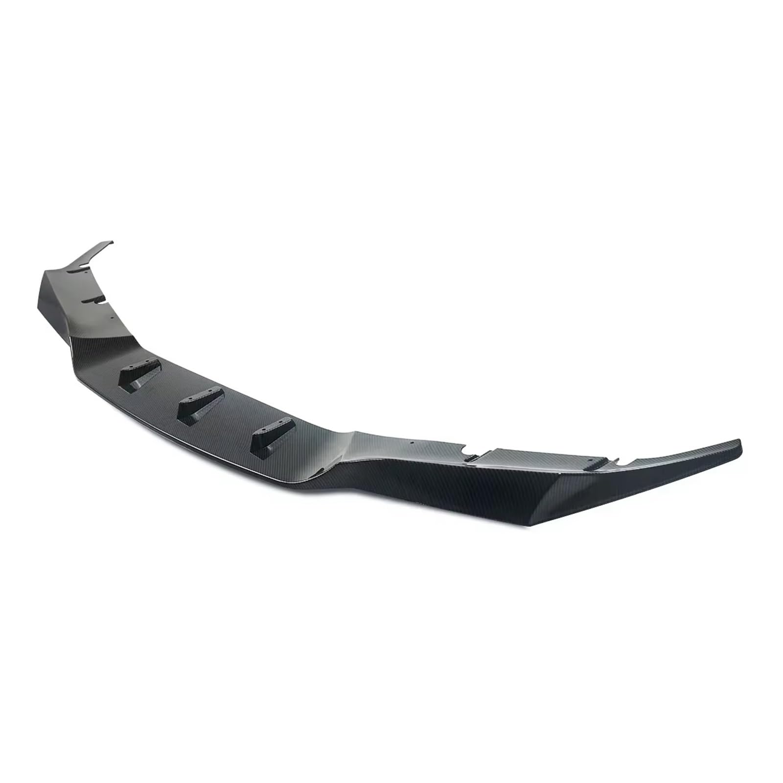 Auto Frontlippe Spoiler Für 5 Serie Für F90 Für M5 2018-2022 Frontschürze Kinn Lip Splitter Carbon Look Front Spoiler Lippe von Cvgffs