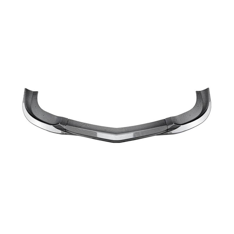 Auto Frontlippe Spoiler Für Benz Für C-Klasse Für C63 Für AMG Für W204 2007-2010 Auto Vorderen Stoßfänger Vorne Schaufel Lip Spoiler Front Spoiler Lippe(Carbon Look) von Cvgffs