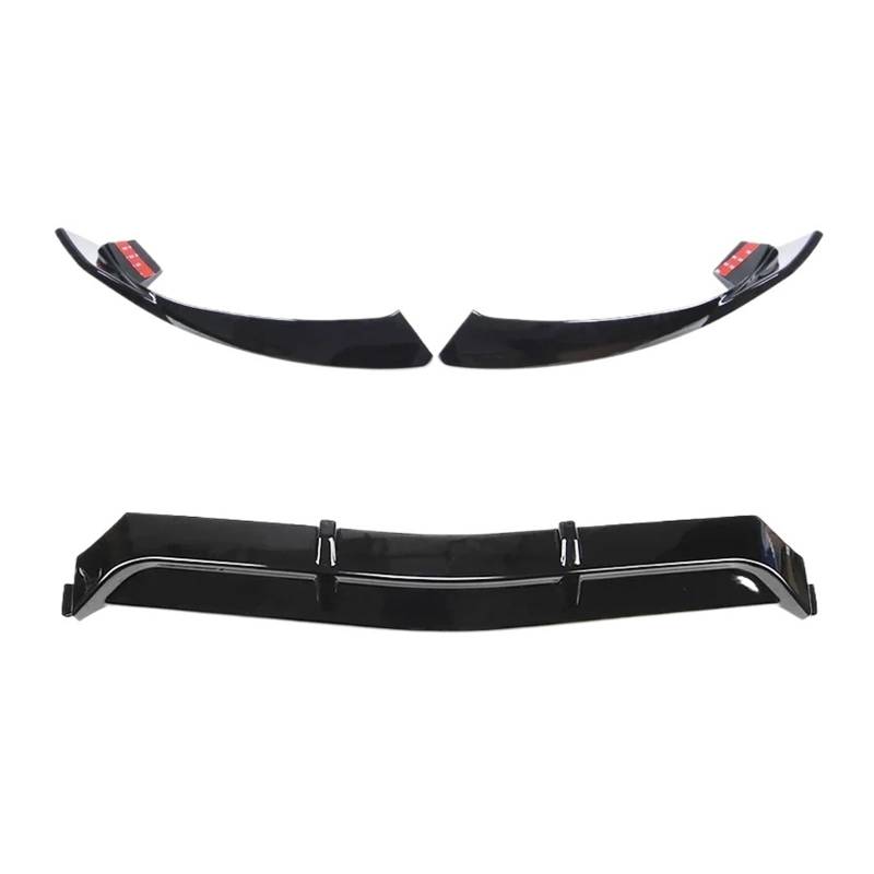 Auto Frontlippe Spoiler Für Benz Für C Klasse Für W205 Für C205 Für C200 Für C250 Für C260 Für C300 Für C400 Für C450 Auto Coupe Frontschürze Lip Spoiler Front Spoiler Lippe(Black(2014-2018)) von Cvgffs