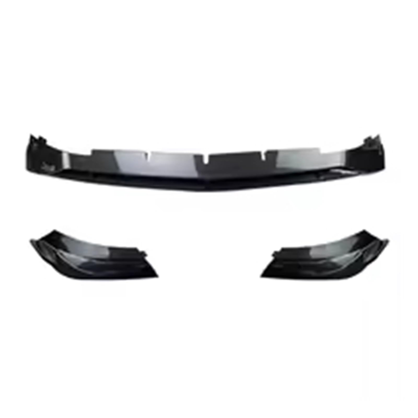 Auto Frontlippe Spoiler Für Benz Für C Klasse Für W206 Für C200 C260 2022-Auto Front Lip Spoiler Canards Klinge Unteren Kühlergrill Körper Kit Front Spoiler Lippe(Carbon Fiber Look4) von Cvgffs