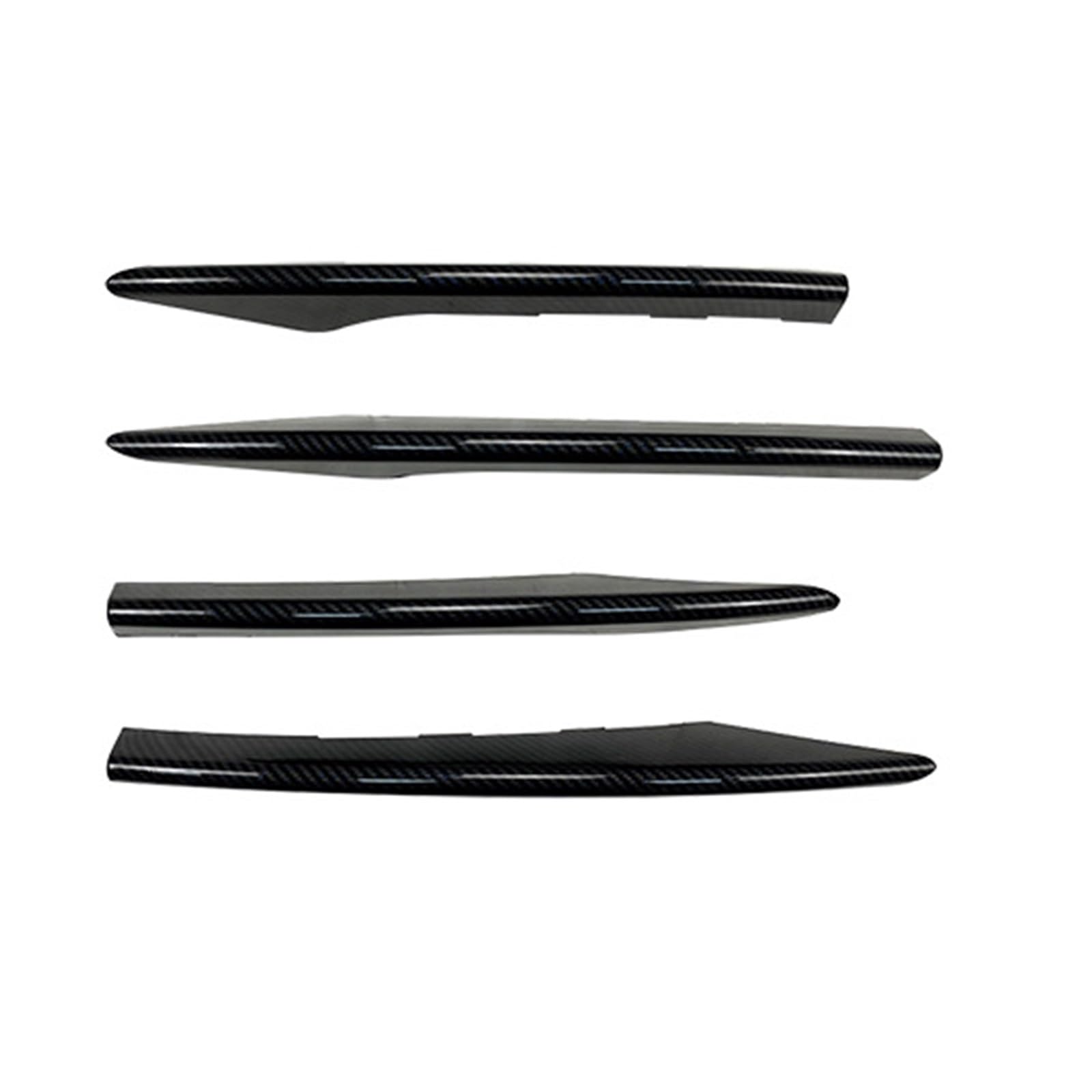 Auto Frontlippe Spoiler Für Benz Für E Klasse Für W213 Für E200 E260 E300 E300e E450 2021-2023 Auto Vorderen Stoßfänger Lip Spoiler Dekorieren Trim Front Spoiler Lippe(Carbon Look2) von Cvgffs