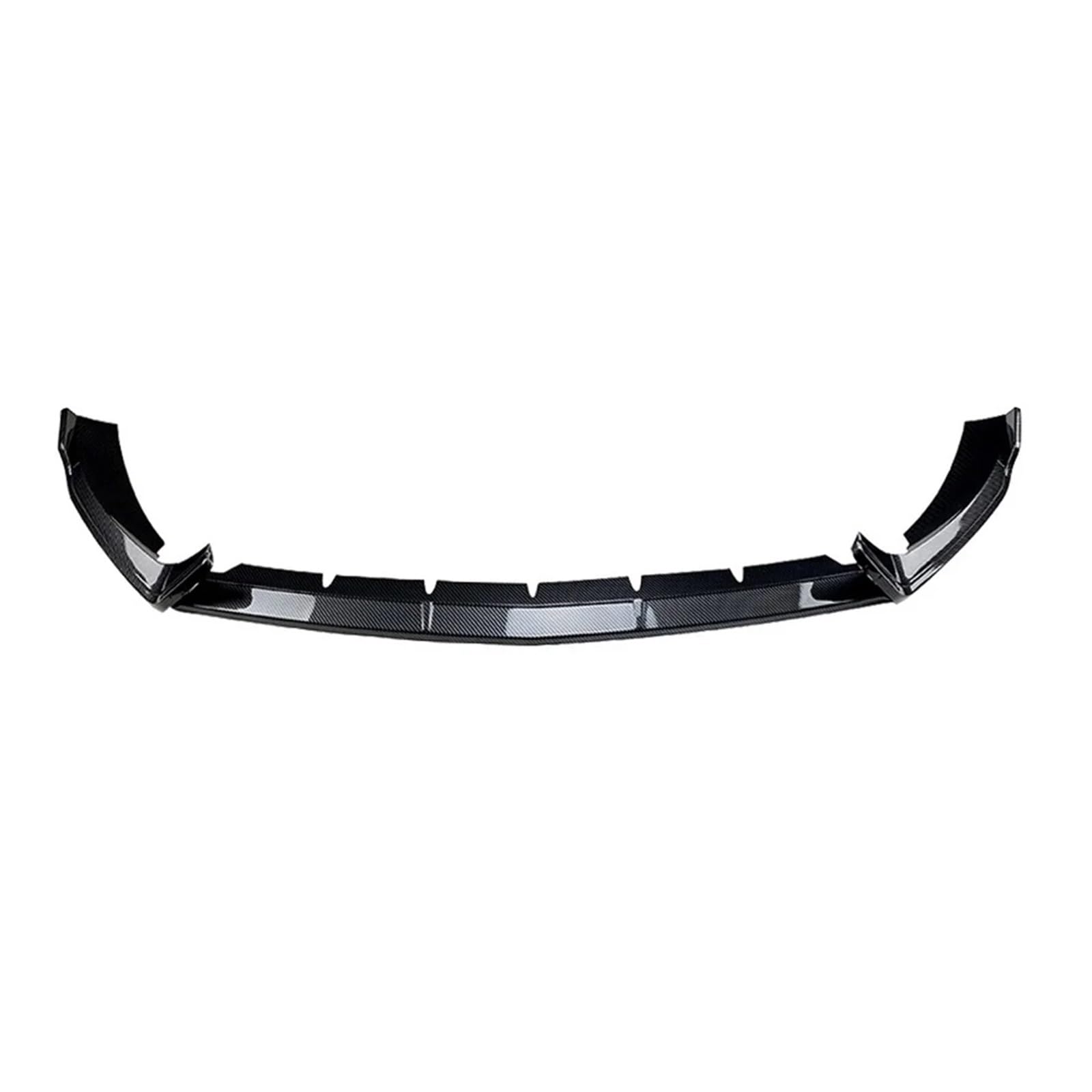 Auto Frontlippe Spoiler Für Benz Für E-Klasse Für W213 Für S213 2020-2023 Für E260 Für E300 Für AMG Frontschürze Lippe Front Spoiler Lippe(Carbon Look) von Cvgffs