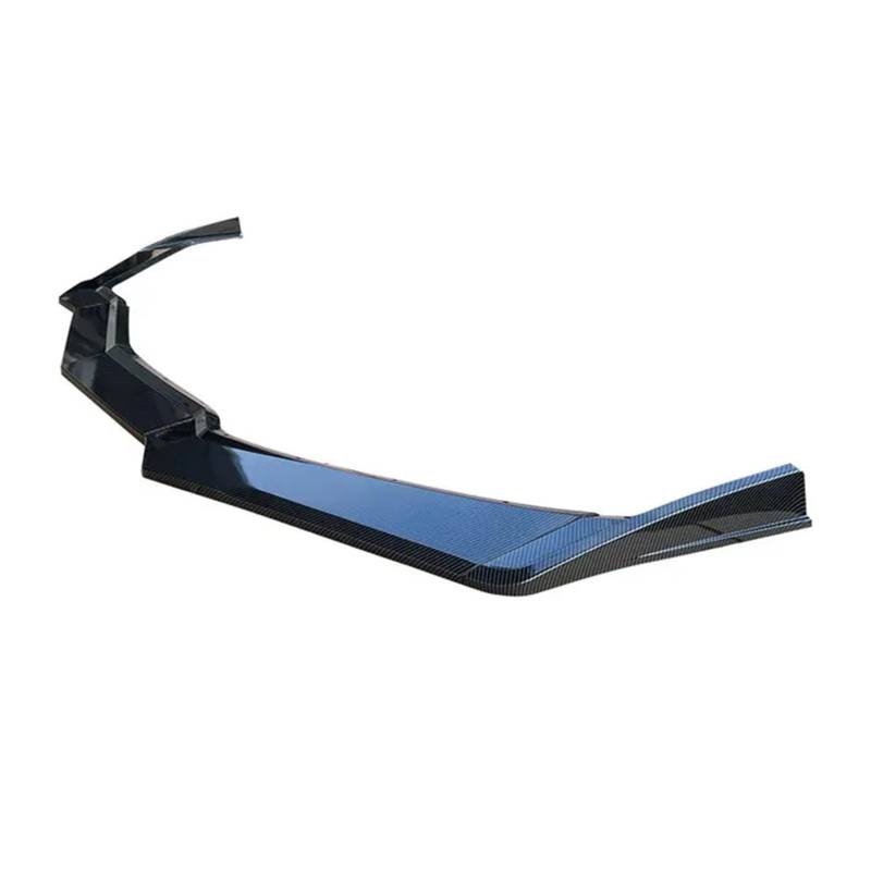 Auto Frontlippe Spoiler Für Chevy Für Corvette Für C8 2020 2021 2022 Auto Vorderen Stoßfänger Lip Diffusor Spoiler Schutz Front Spoiler Lippe(Carbon Fiber Style) von Cvgffs