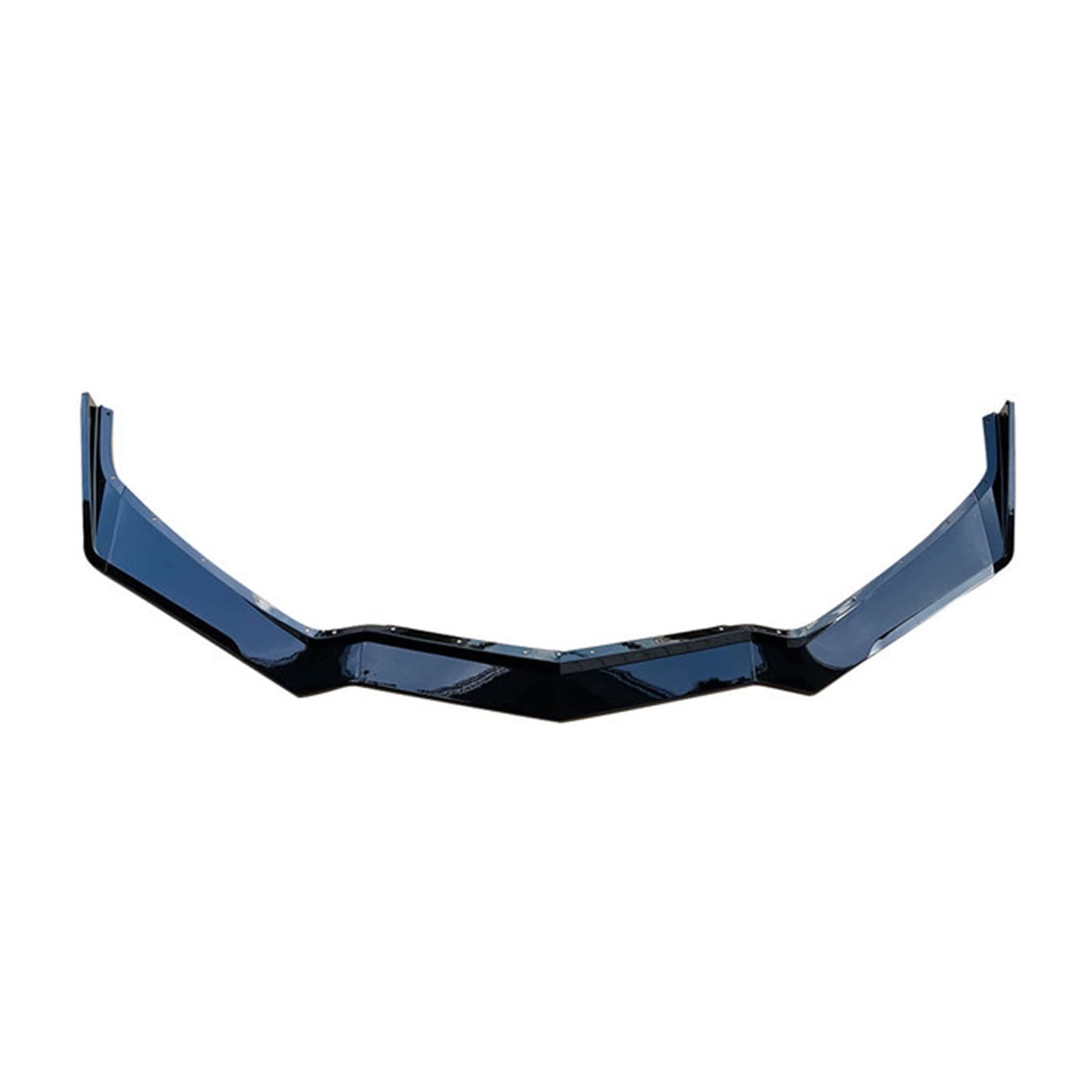 Auto Frontlippe Spoiler Für Chevy Für Corvette Für C8 Für STG Für Z51 2020-2022 5PCS Auto Vorderen Stoßfänger Lippe Auto Zubehör Front Spoiler Lippe(Glossy Black) von Cvgffs