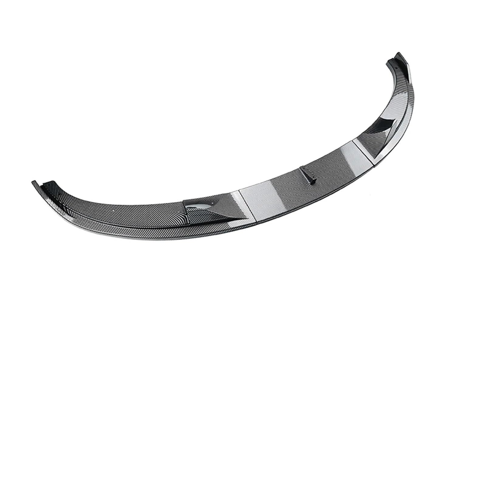 Auto Frontlippe Spoiler Für E60 Für E61 Für M5 2005-2010 Auto Front Lip Splitter Diffusor Spoiler Schutz Front Spoiler Lippe(Carbon Fiber Look) von Cvgffs