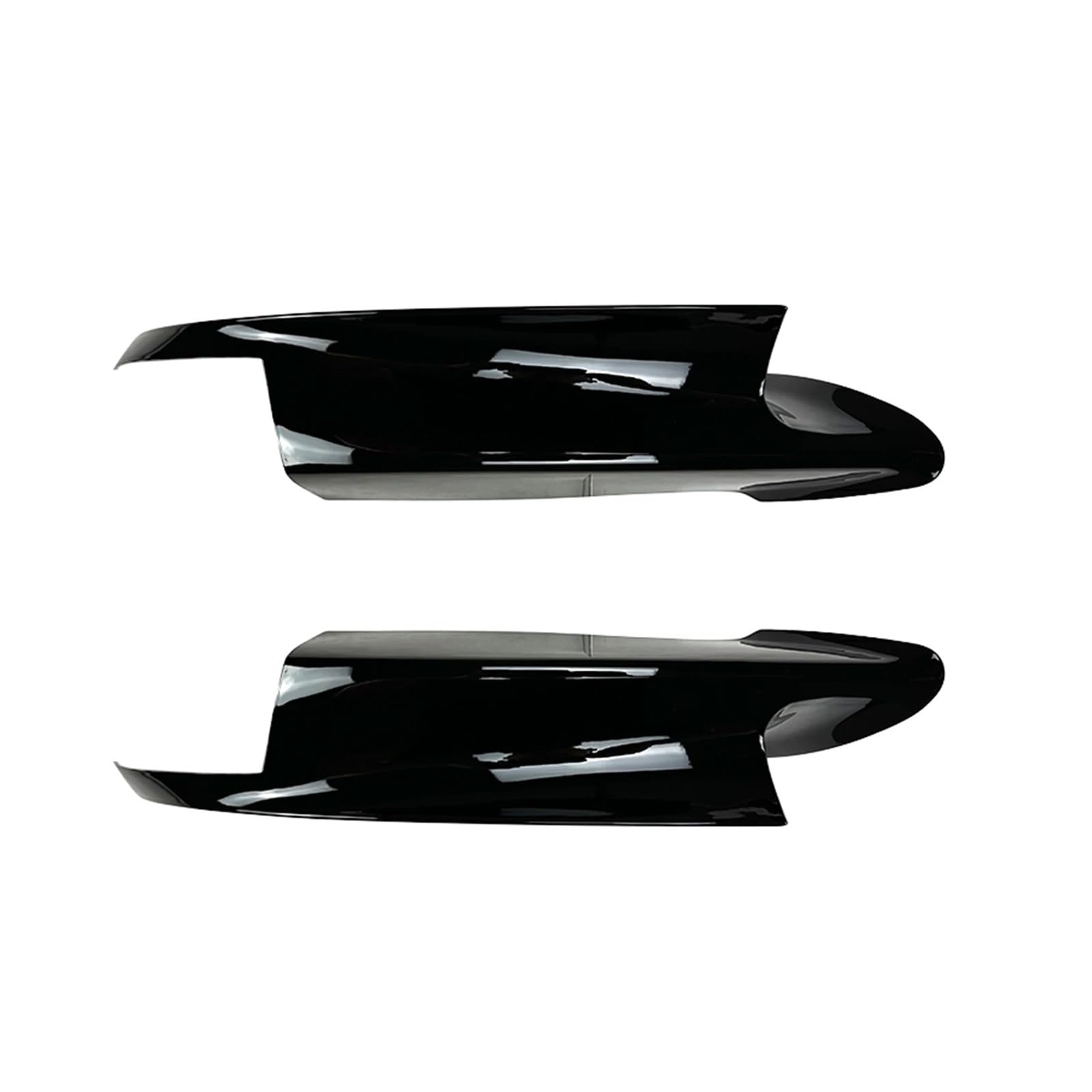 Auto Frontlippe Spoiler Für E90 E91 E92 E93 Für M3 2007-2013 Frontschürze Seite Spoiler Ecke Abdeckung Untere Platte Lippe Front Spoiler Lippe(Glossy Black) von Cvgffs