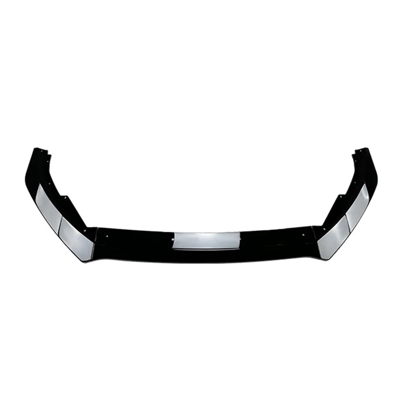 Auto Frontlippe Spoiler Für Ford Für Fokus Für MK4 Für ST Für Linie 2019-2022 Auto Vorderen Stoßfänger Lip Spoiler Splitter Front Spoiler Lippe(Glossy black) von Cvgffs