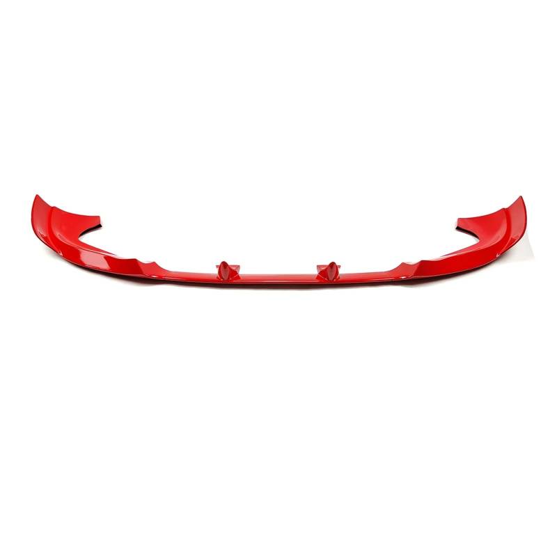 Auto Frontlippe Spoiler Für Jeep Für Grand Für Cherokee Für SRT Für SRT8 2012-2016 Auto Front Lip Splitter Spoiler Körper Kit Front Spoiler Lippe(Red) von Cvgffs