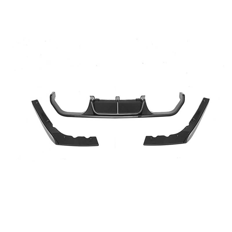 Auto Frontlippe Spoiler Für M3 Für F80 Für M4 Für F82 Für F83 2014-2018 Auto Hinten Stoßstange Diffusor Spoiler Lip Hinten Lip Schutz Schutz Front Spoiler Lippe(Gloss Black) von Cvgffs