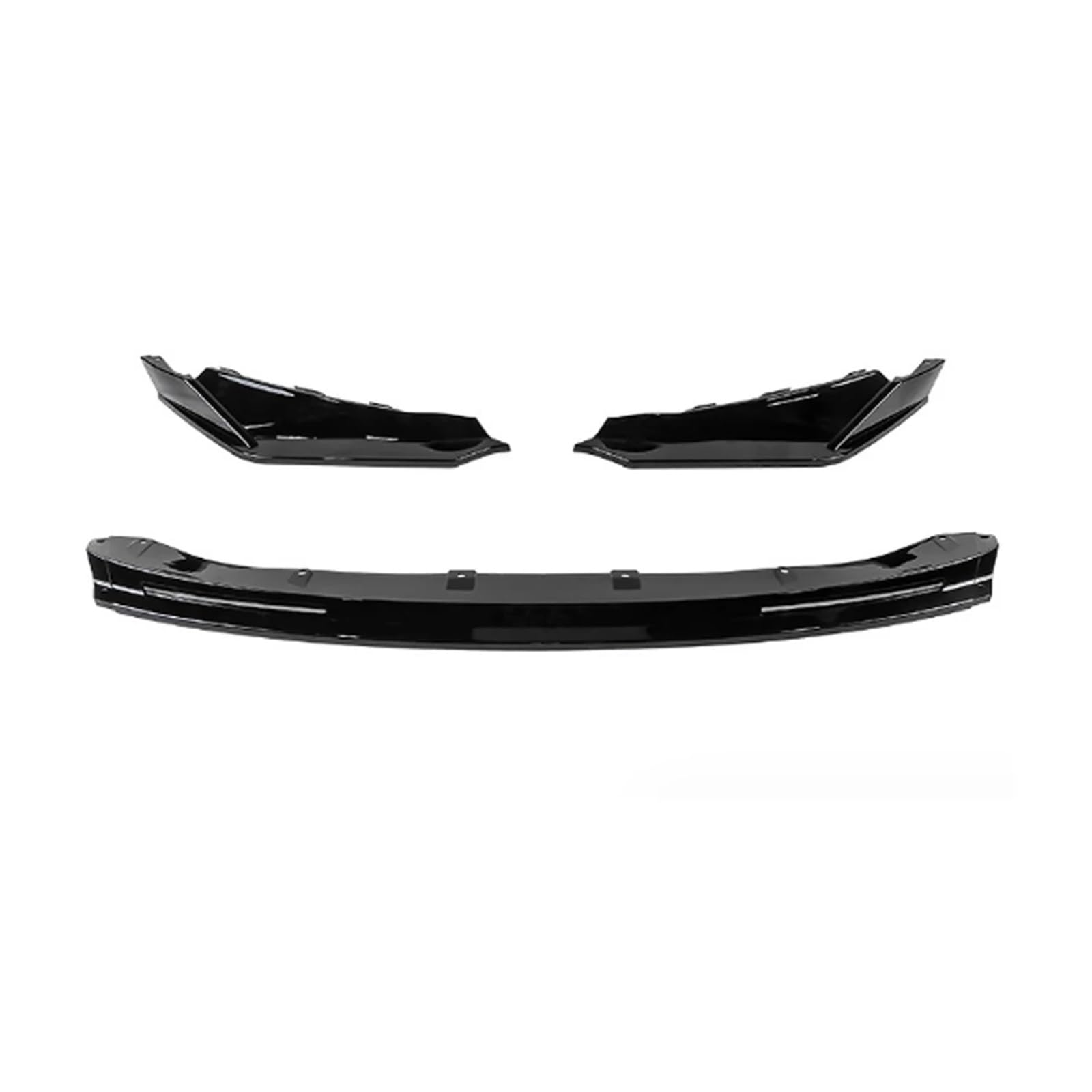 Auto Frontlippe Spoiler Für M3 Für G80 Für M4 Für G82 2021-2023 + Auto Vorderen Stoßfänger Lip Spoiler Diffusor Splitter Körper Kits Front Spoiler Lippe(Glossy black) von Cvgffs