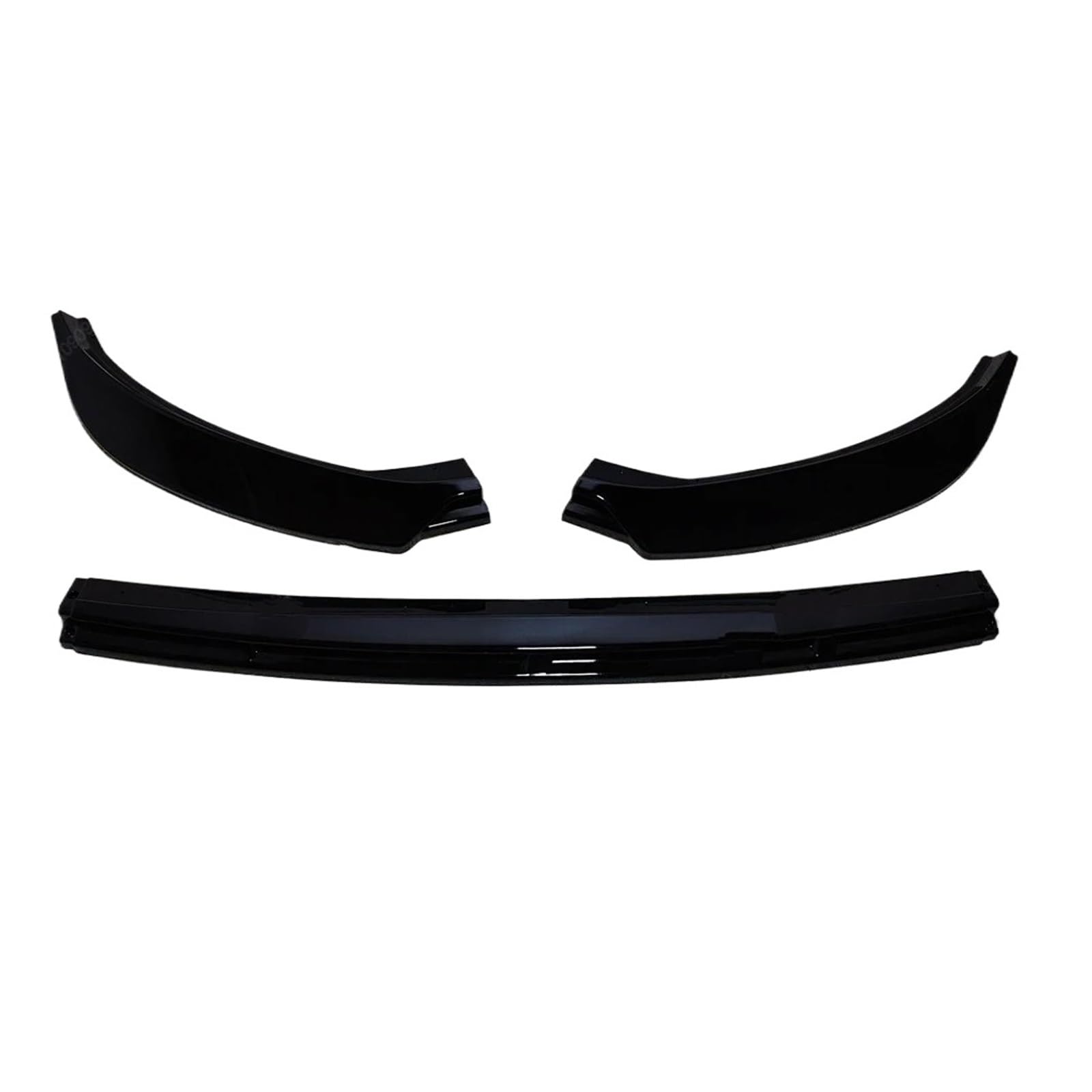 Auto Frontlippe Spoiler Für Seat Für Ibiza Für MK5 Für Standard Für FR 2017-2024 + Auto Vorderen Stoßfänger Lip Unteren Diffusor Splitter Canard Spoiler Body Kit Front Spoiler Lippe(Gloss Black) von Cvgffs