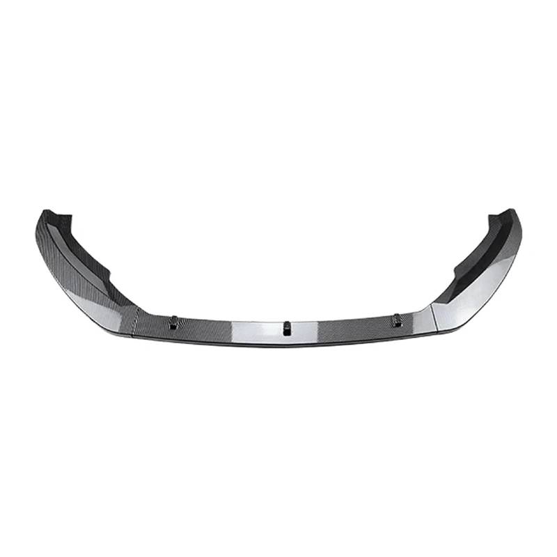 Auto Frontlippe Spoiler Für Skoda Für Superb Für B8 Für TSI Für TDI 2015-2019 3Pcs Auto Vorderen Stoßfänger Lip Spoiler Splitter Front Spoiler Lippe(Carbon Look) von Cvgffs