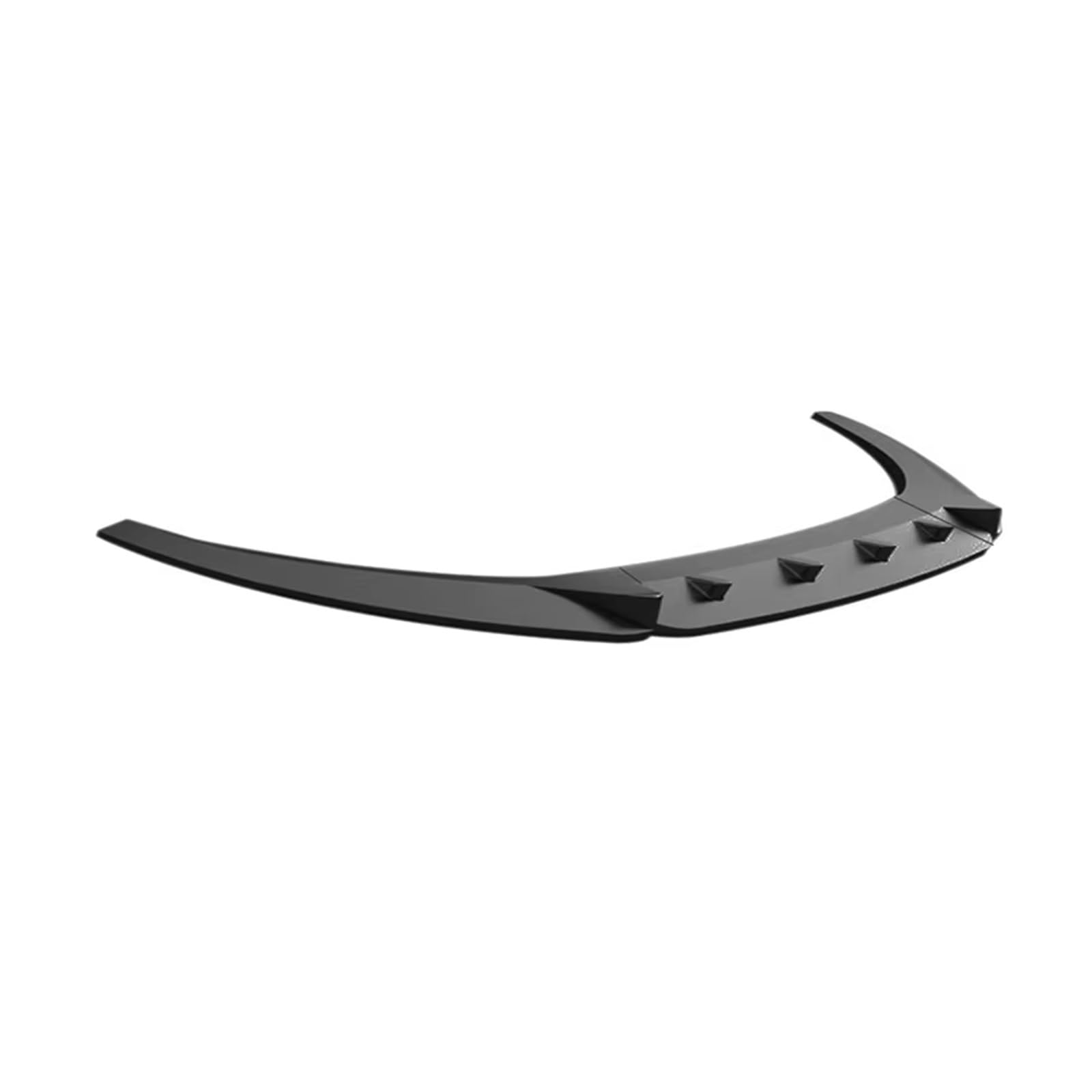 Auto Frontlippe Spoiler Für VW Für Caddy Für Mk5 2021 2022 2023 2024 Spoiler Auto Vorderen Stoßfänger Lip Body Kit Front Spoiler Lippe(Carbon Look) von Cvgffs