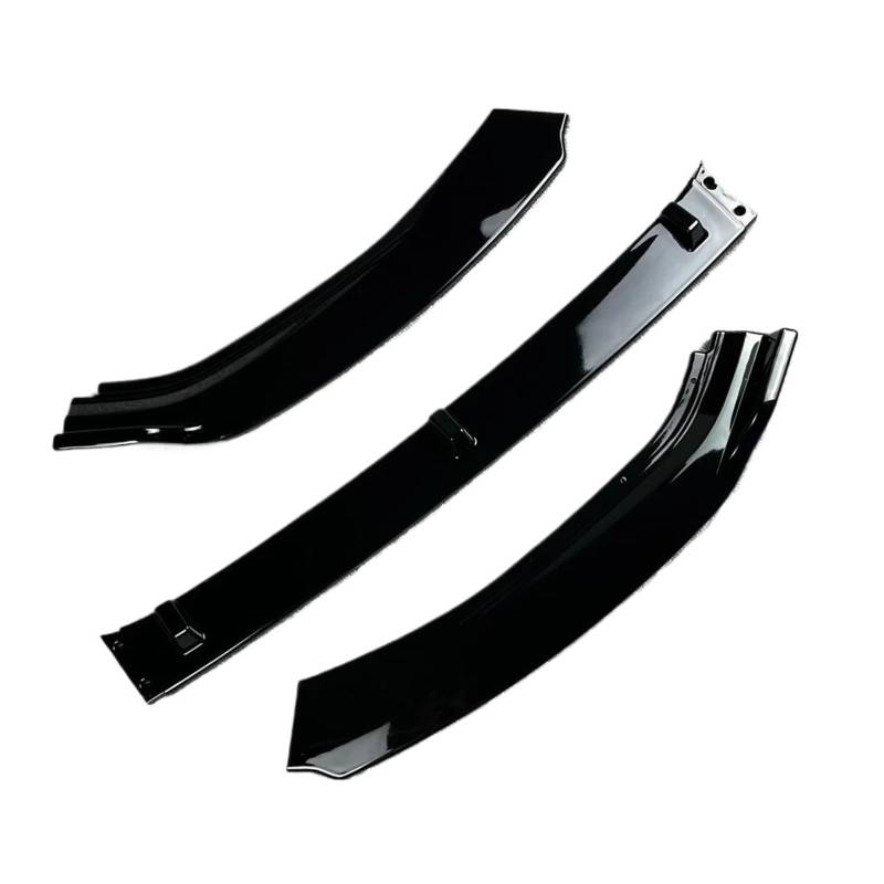 Auto Frontlippe Spoiler Für VW Für GOLF 7 Für MK7 Für TDI Für TSI Für TGI 2012-2017 3 Stücke Front Lip Diffusor Spoiler Schutz Deflektor Lippen Front Spoiler Lippe(Glossy Black) von Cvgffs