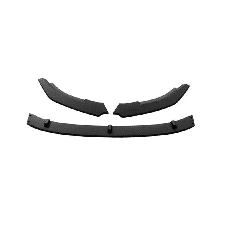 Auto Frontlippe Spoiler Für VW Für Golf 6 Für MK6 Für GTI Für GTD 2009-2013 Auto Vorderen Stoßfänger Lip Spoiler Splitter Diffusor Abdeckung Deflektor Front Spoiler Lippe(Carbon Look) von Cvgffs