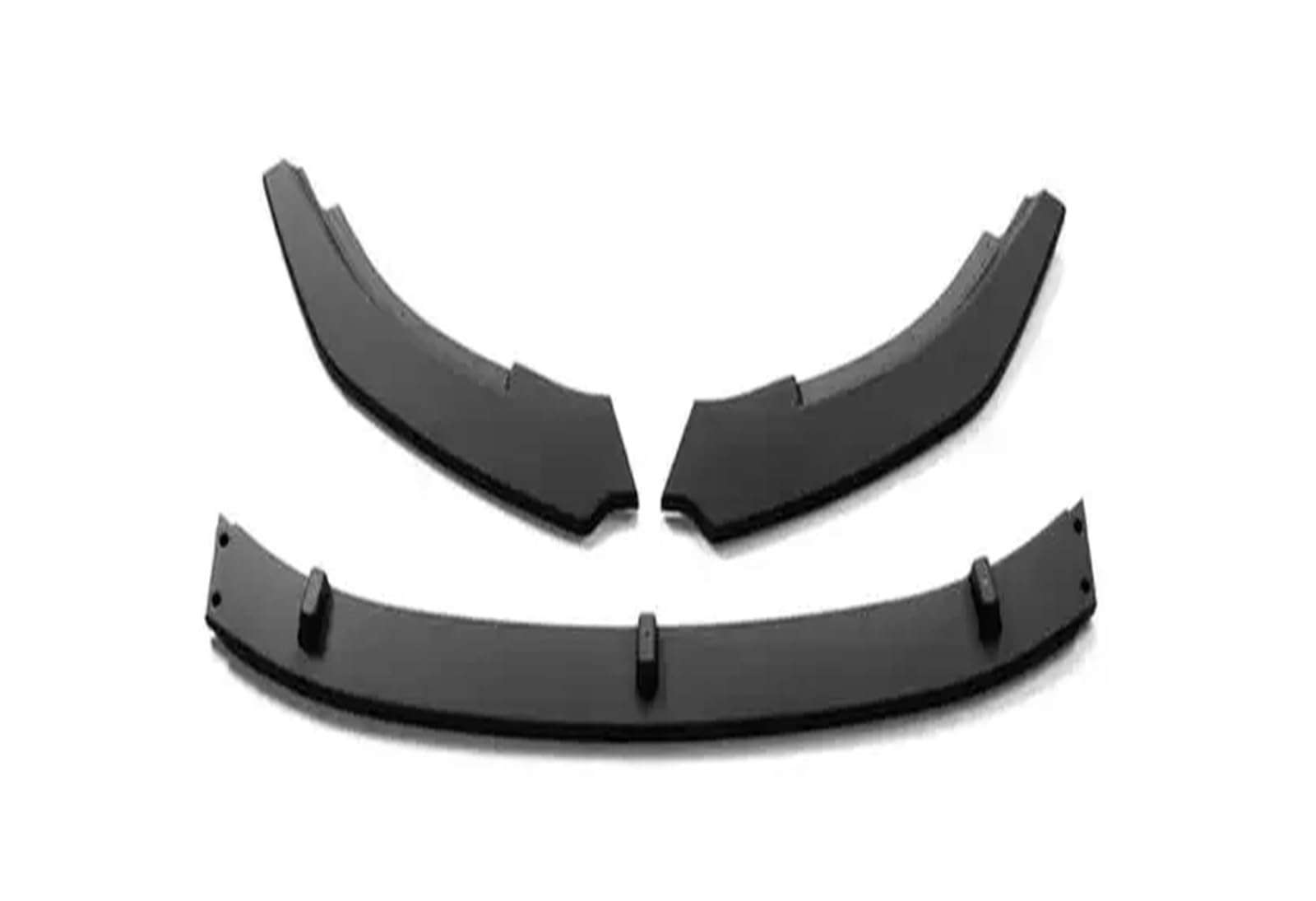 Auto Frontlippe Spoiler Für VW Für Golf 6 Für MK6 Für GTI Für GTD 2009-2013 Auto Vorderen Stoßfänger Lip Spoiler Splitter Diffusor Abdeckung Deflektor Front Spoiler Lippe(Glossy Black) von Cvgffs