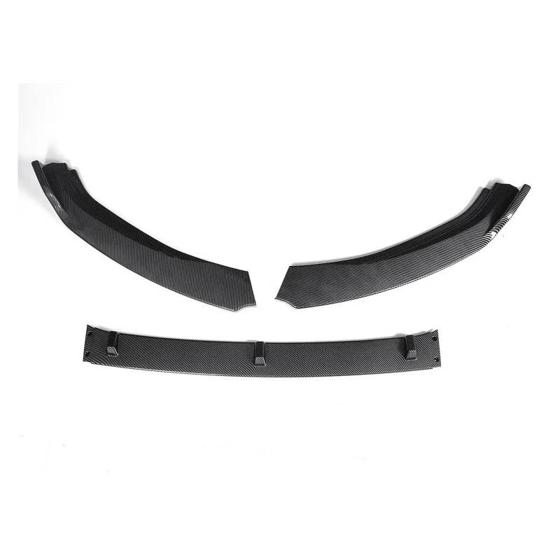 Auto Frontlippe Spoiler Für VW Für Golf Für MK7 2014-2017 Front Lip Diffusor Spoiler Unteren Stoßfänger Schutz Platte Vorne Schaufel Umgeben Front Spoiler Lippe(Carbon Fiber Look) von Cvgffs